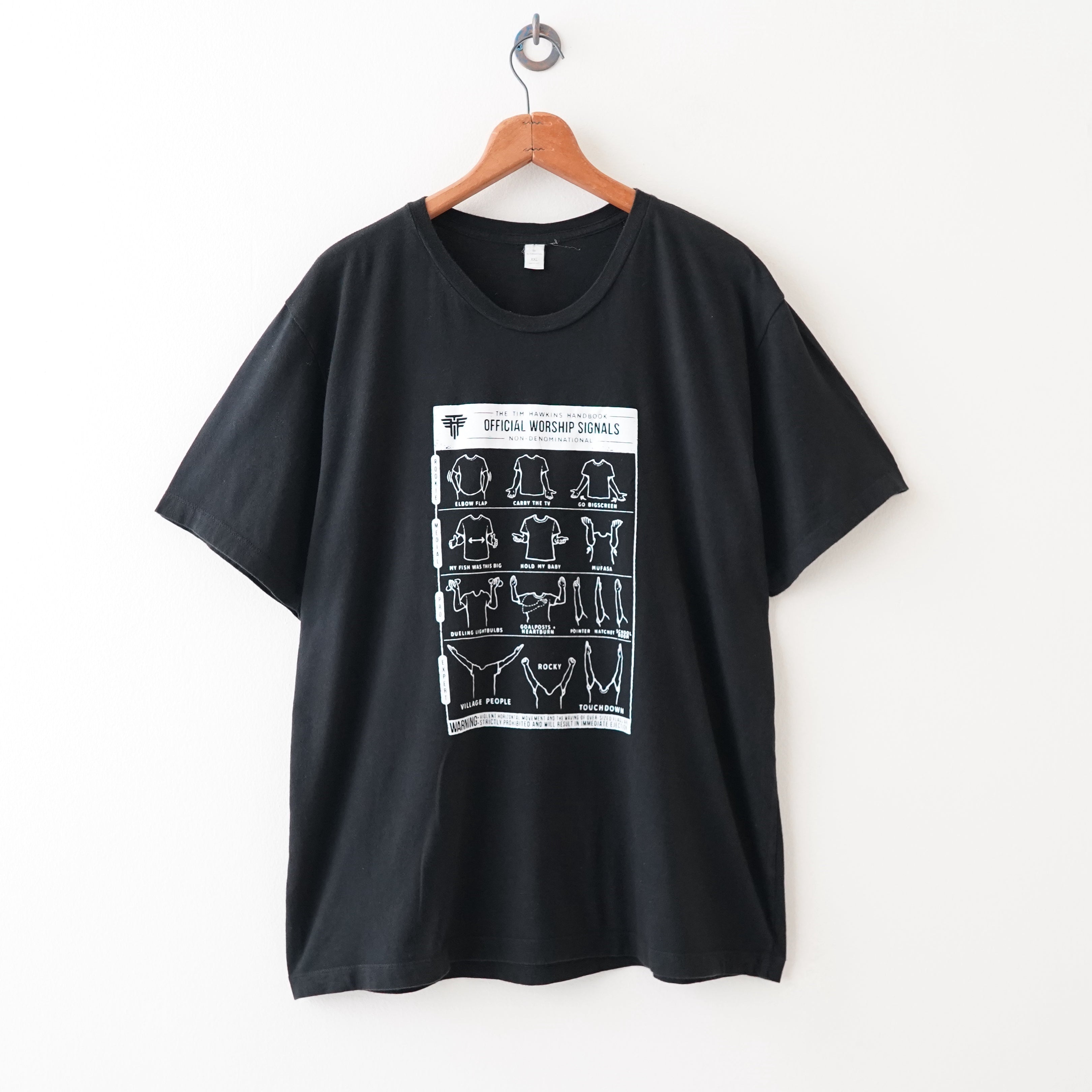 OFFICIAL WORSHIP SIGNALS tee NEVER KNOWS