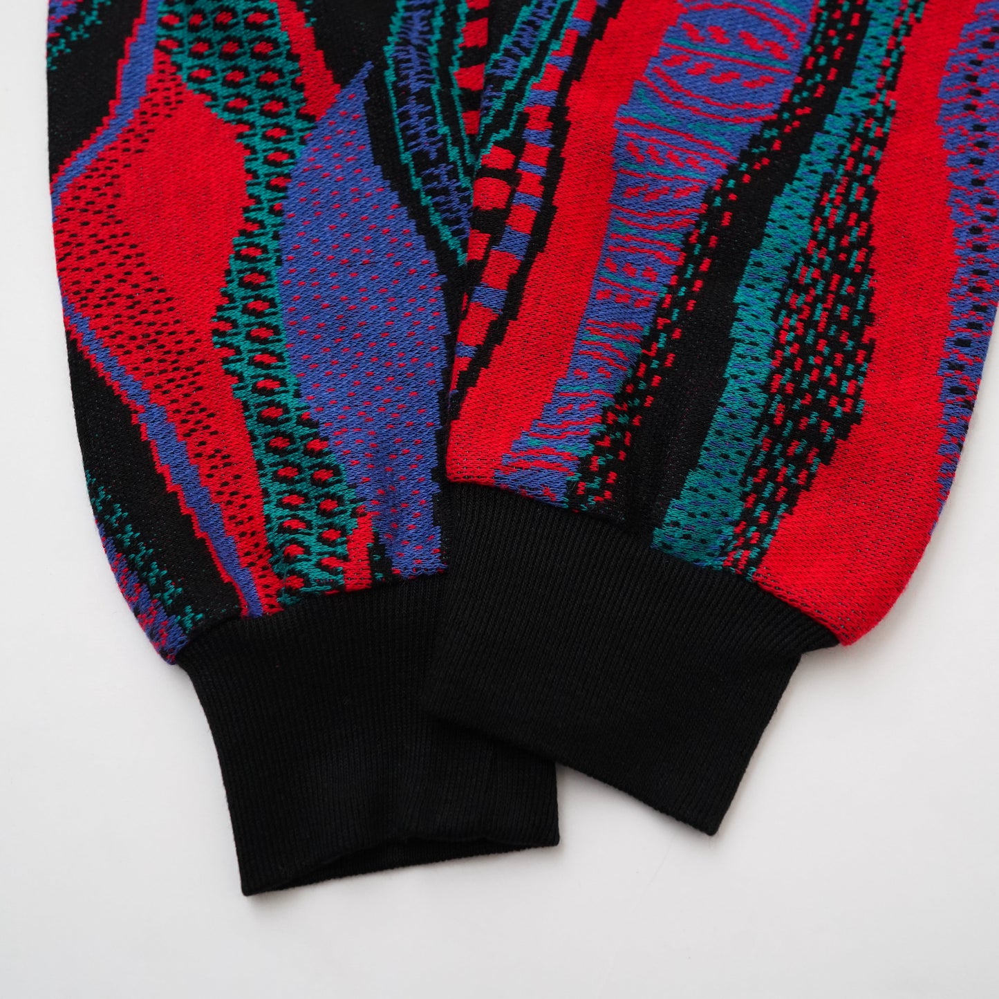 stripe pattern sweater