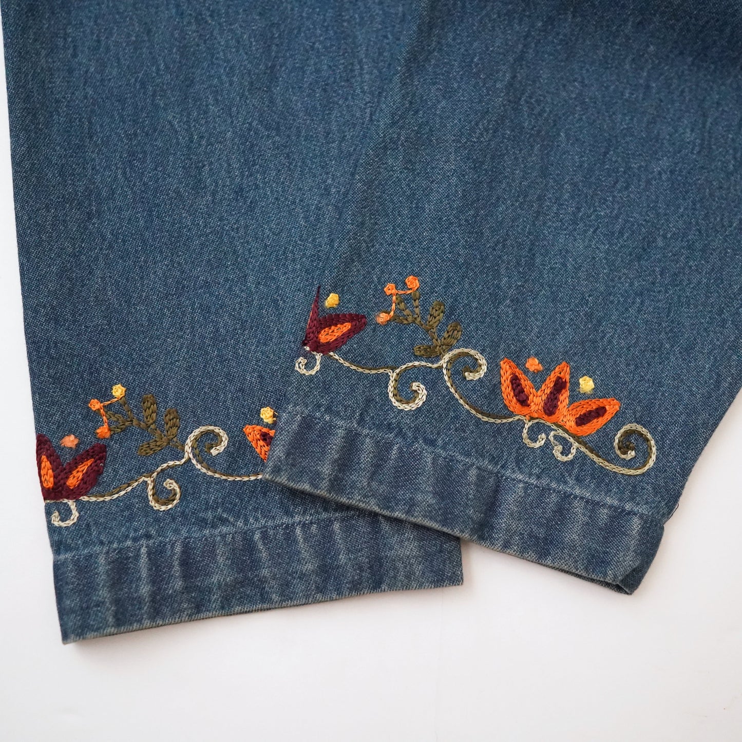 Embroidery denim shirts