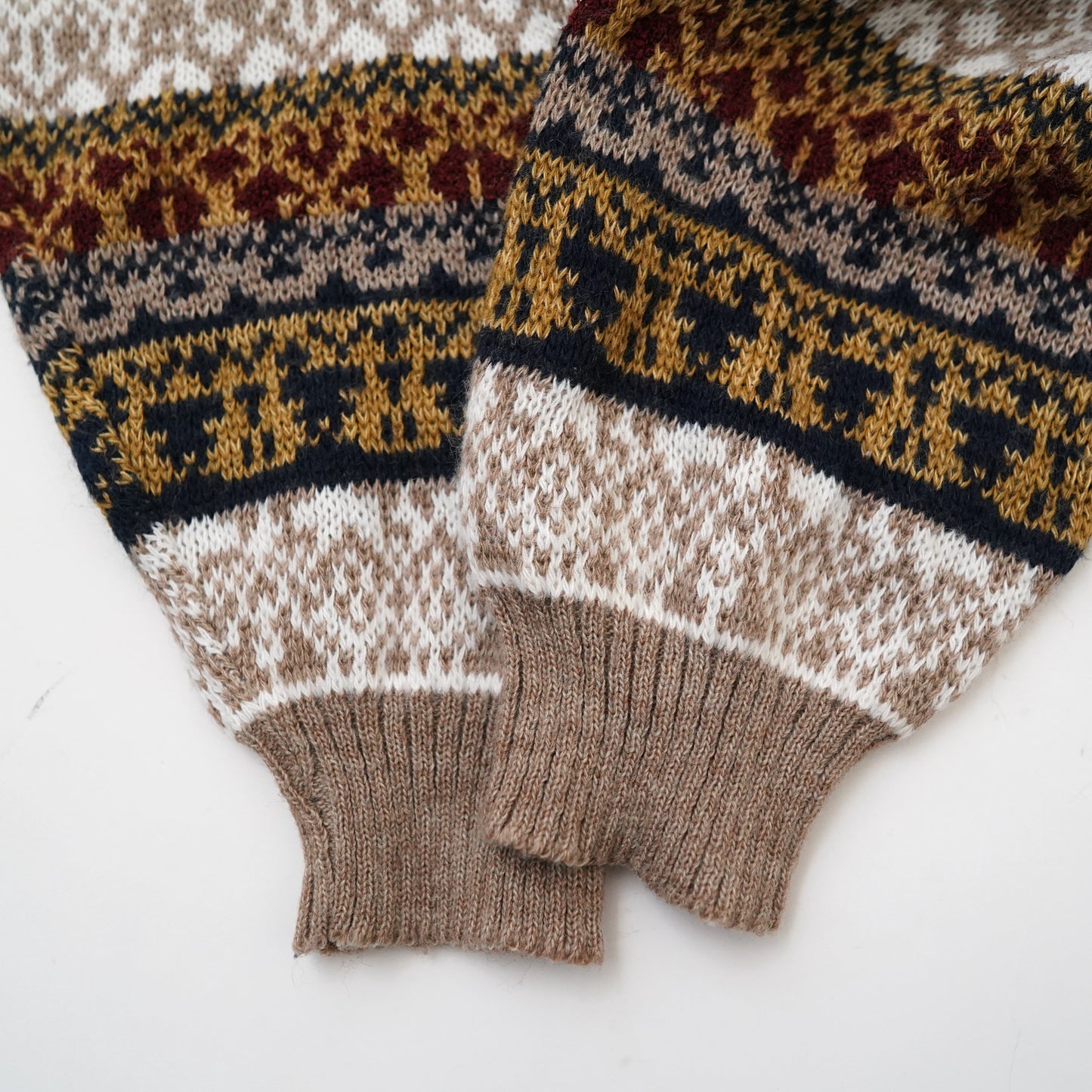 ethnic pattern sweater
