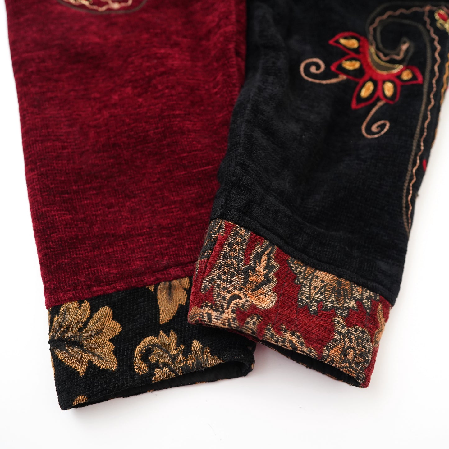 ethnic spliced jacket