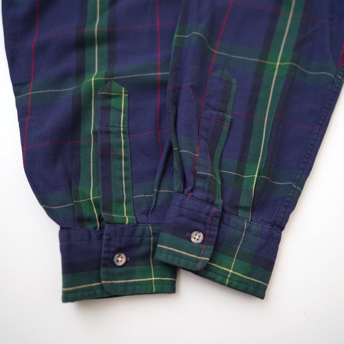 80s L.L.Bean flannel check shirt