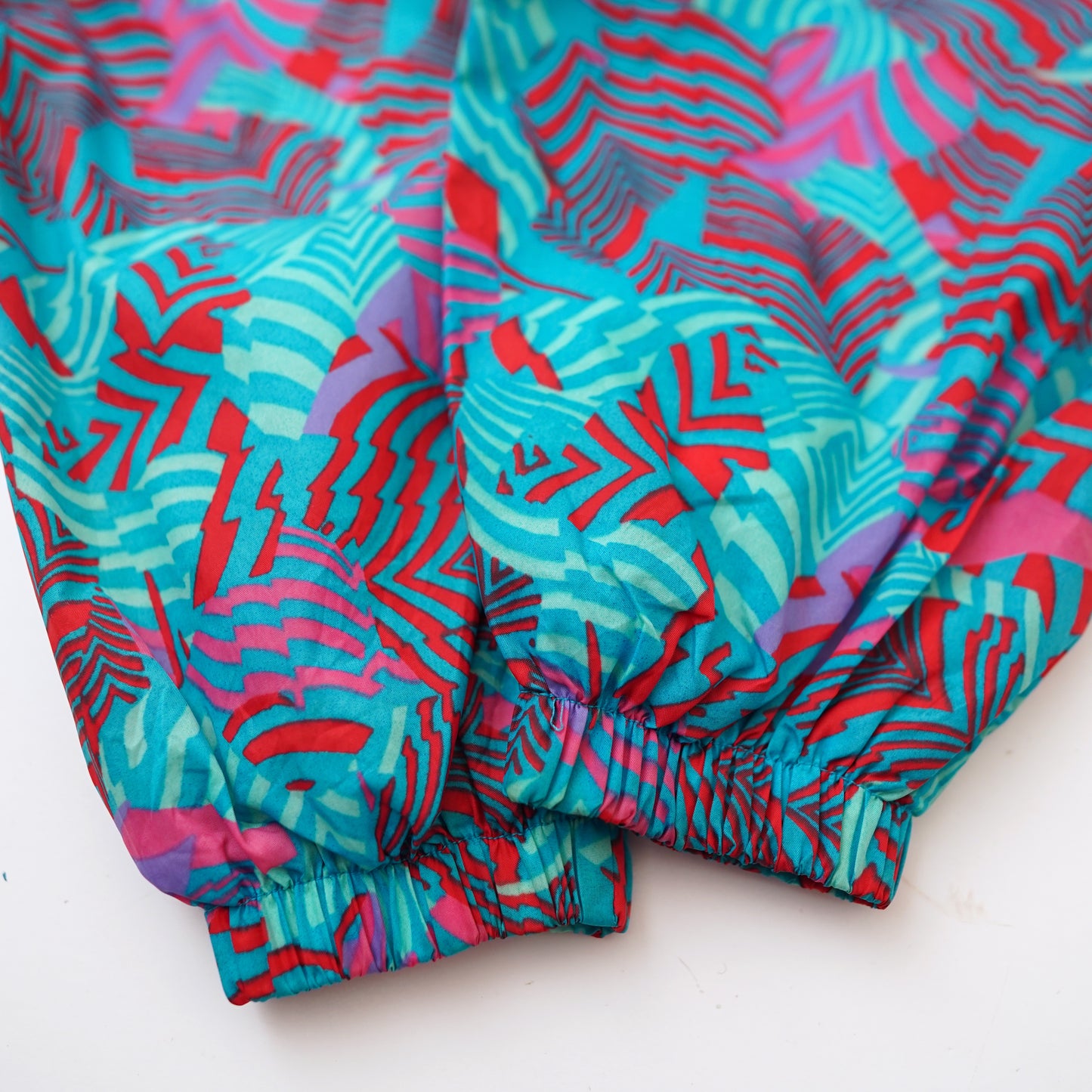 90s half zip nylon jacket