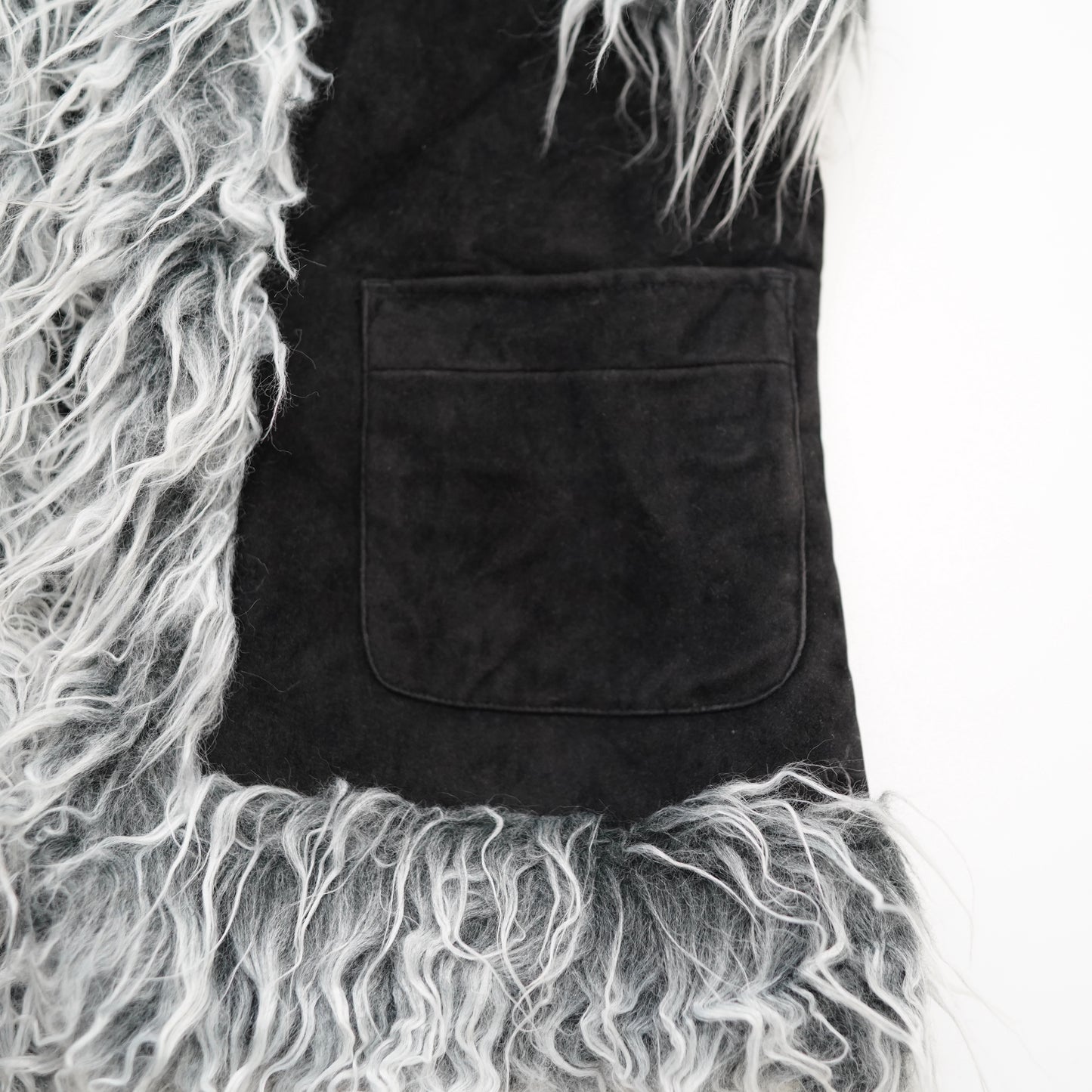 feather vest