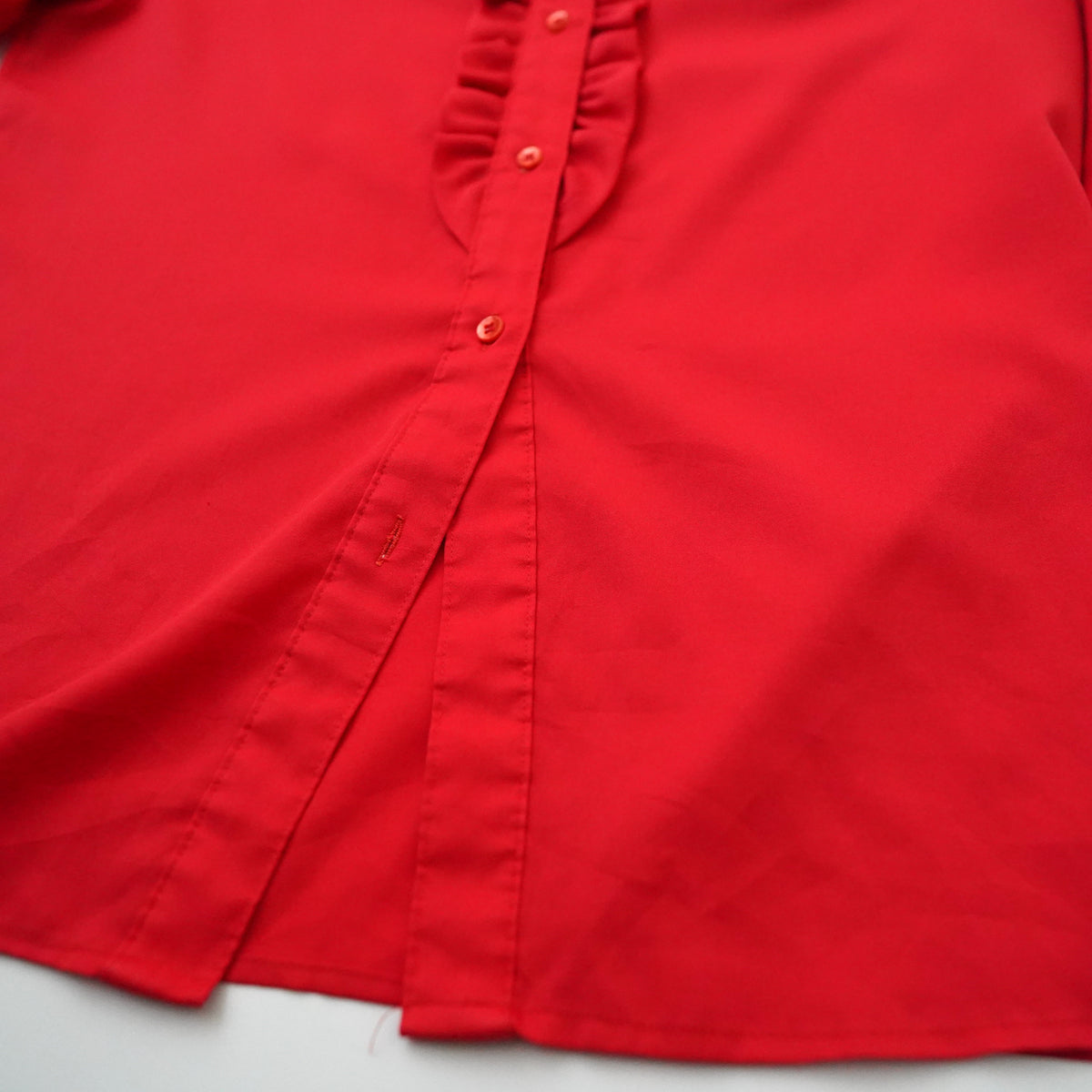 LEVI'S ruffle shirt