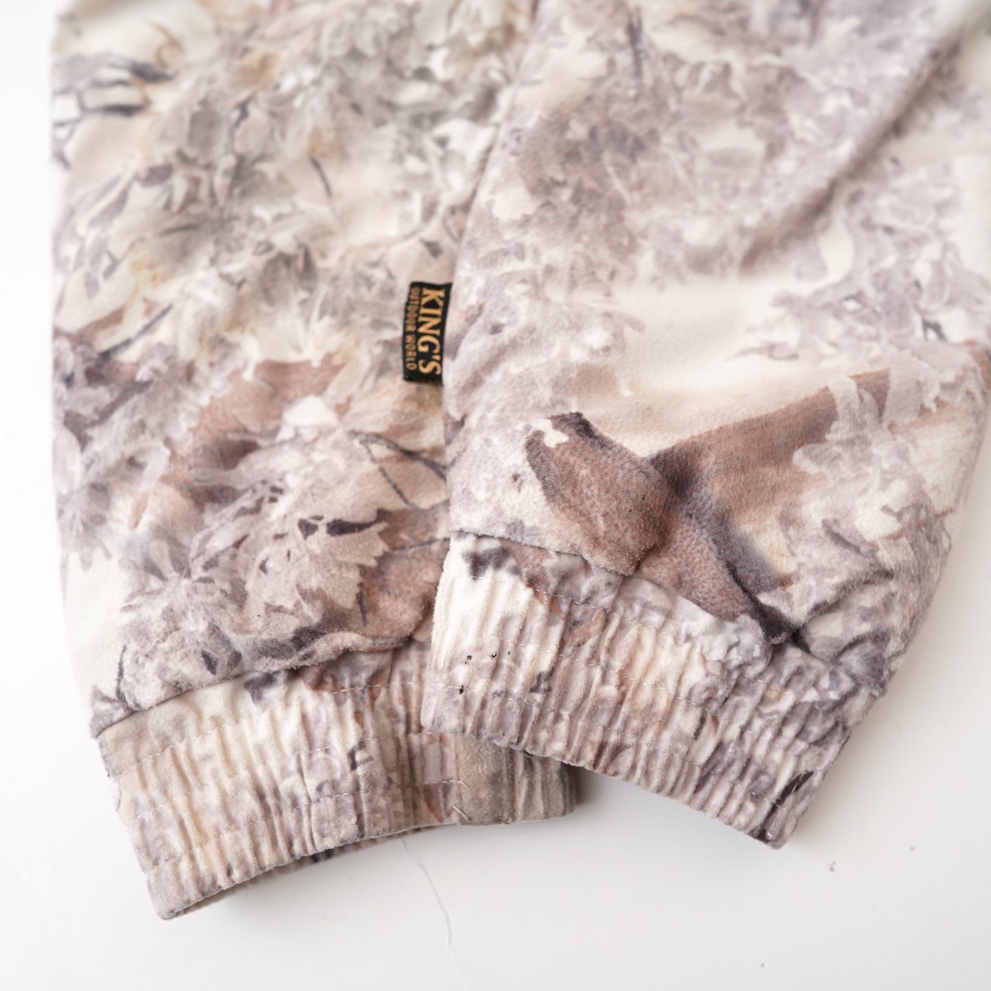 KING'S flower flannel jacket