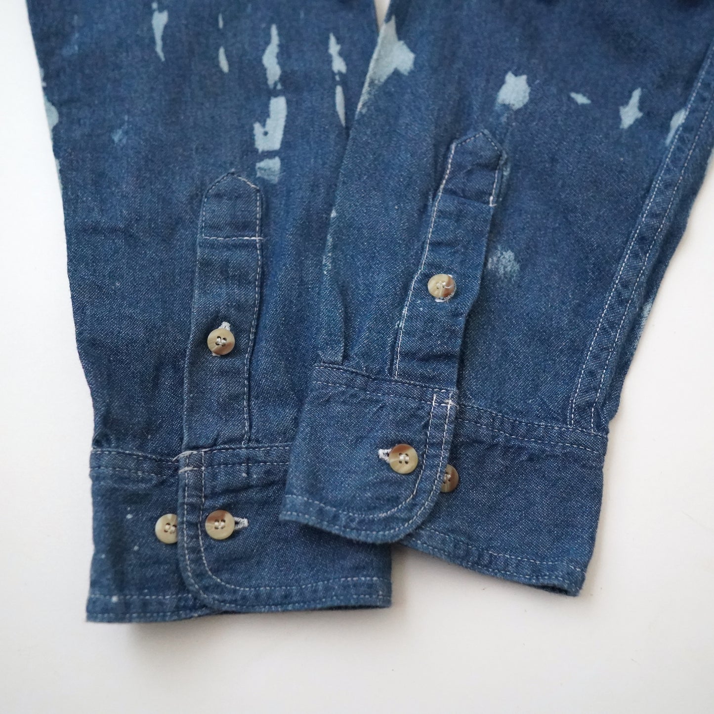 90s Marlboro tie dye denim shirt