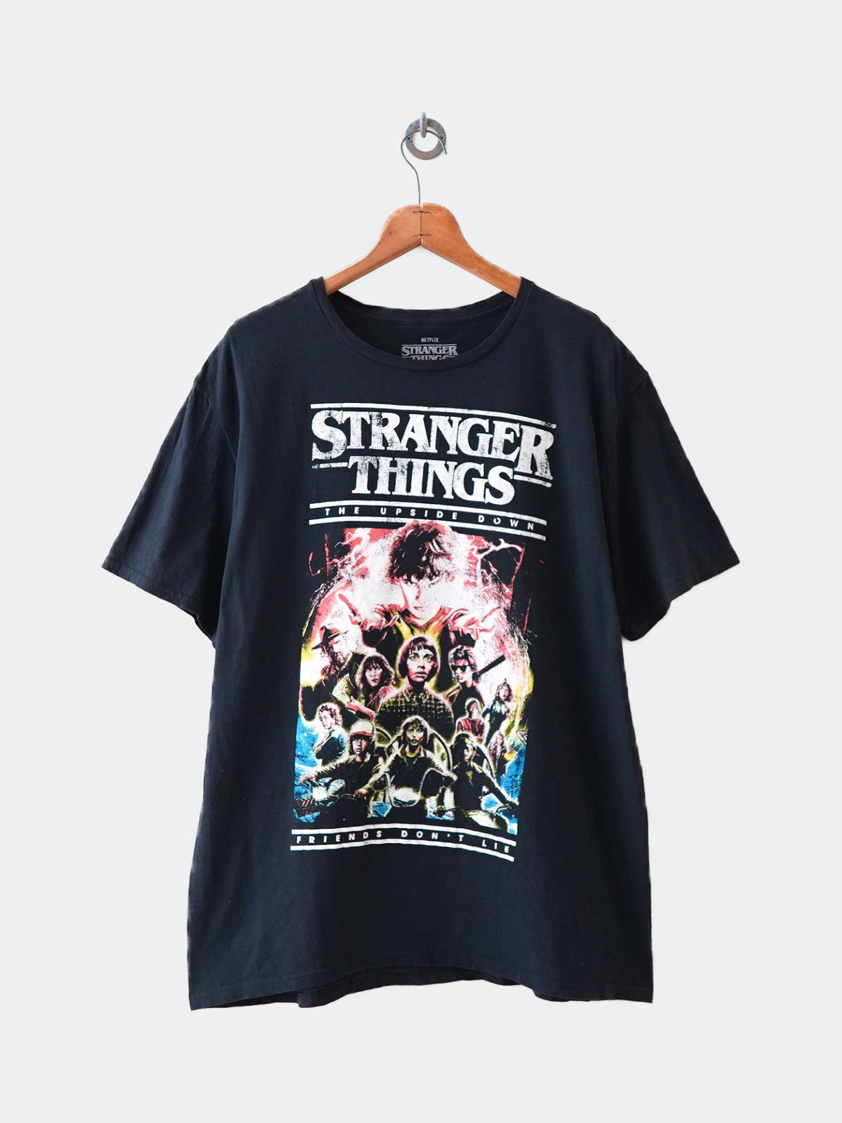 STRANGER THINGS print tee – NEVERKNOWS
