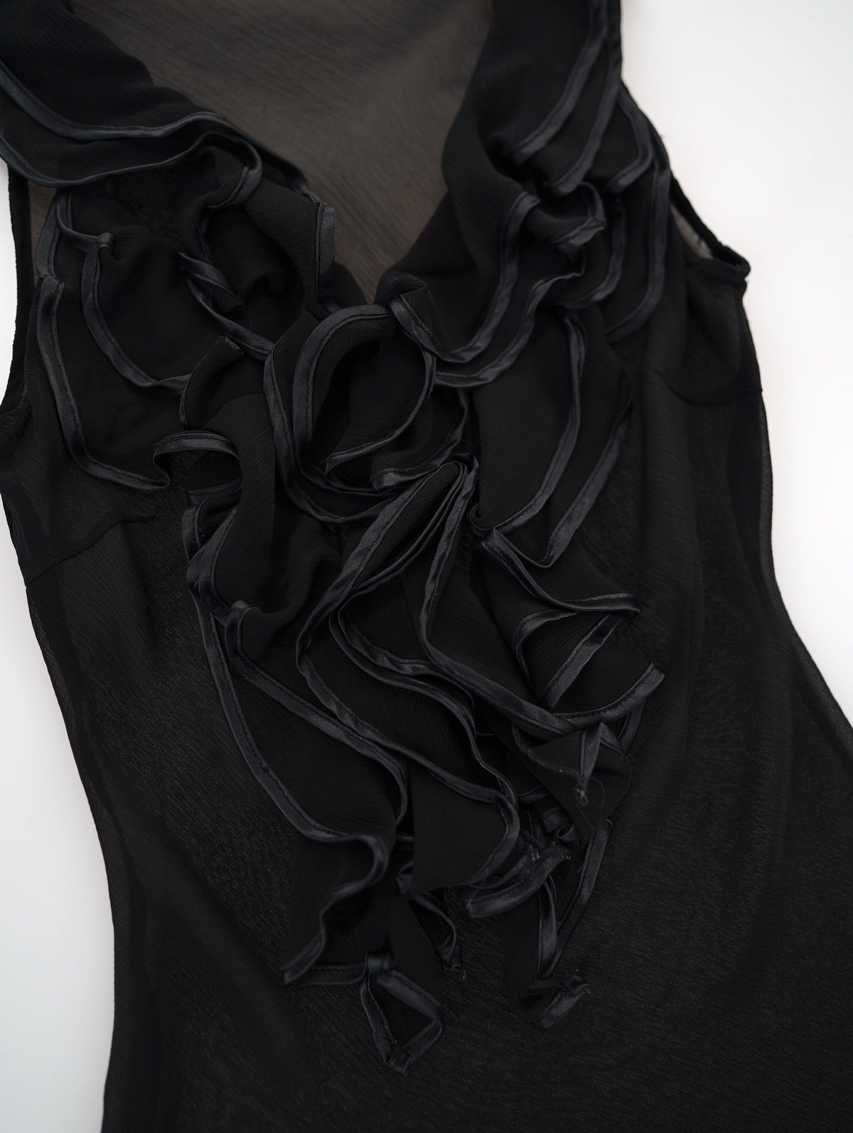 design sheer tank top