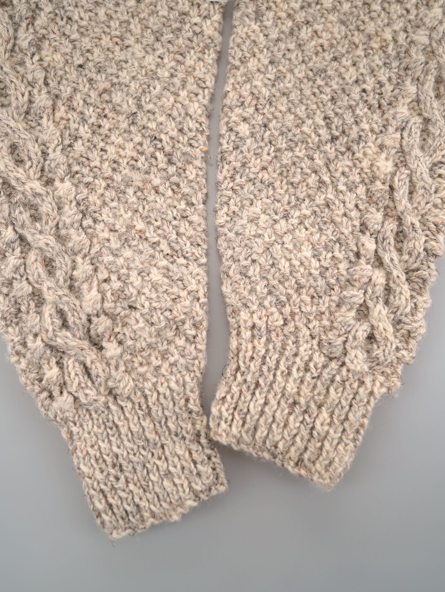 80s cable knit sweater