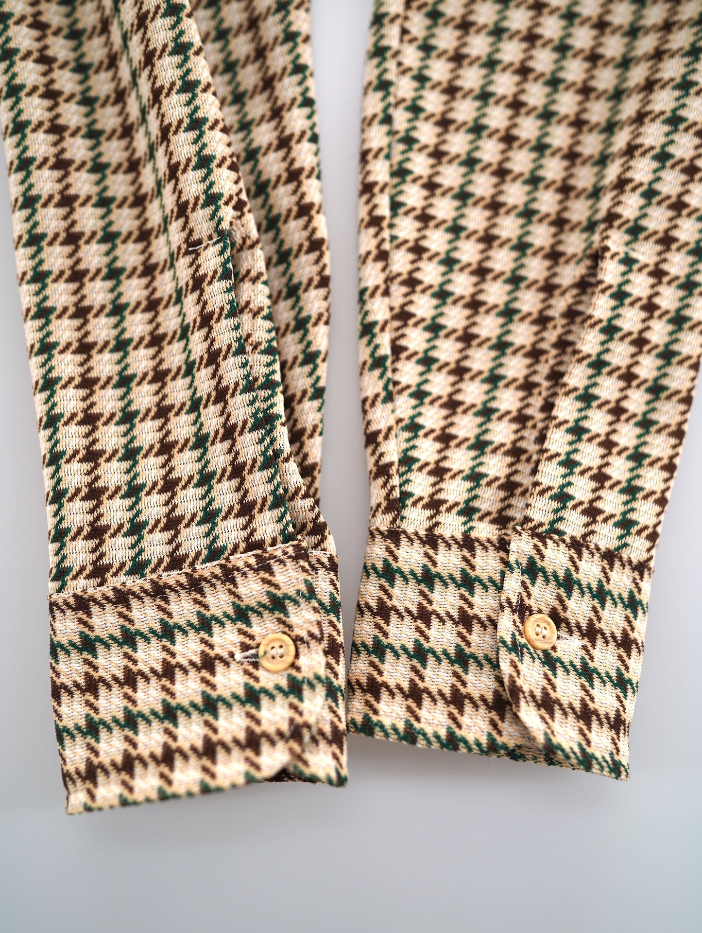 70s Arrow houndstooth shirt
