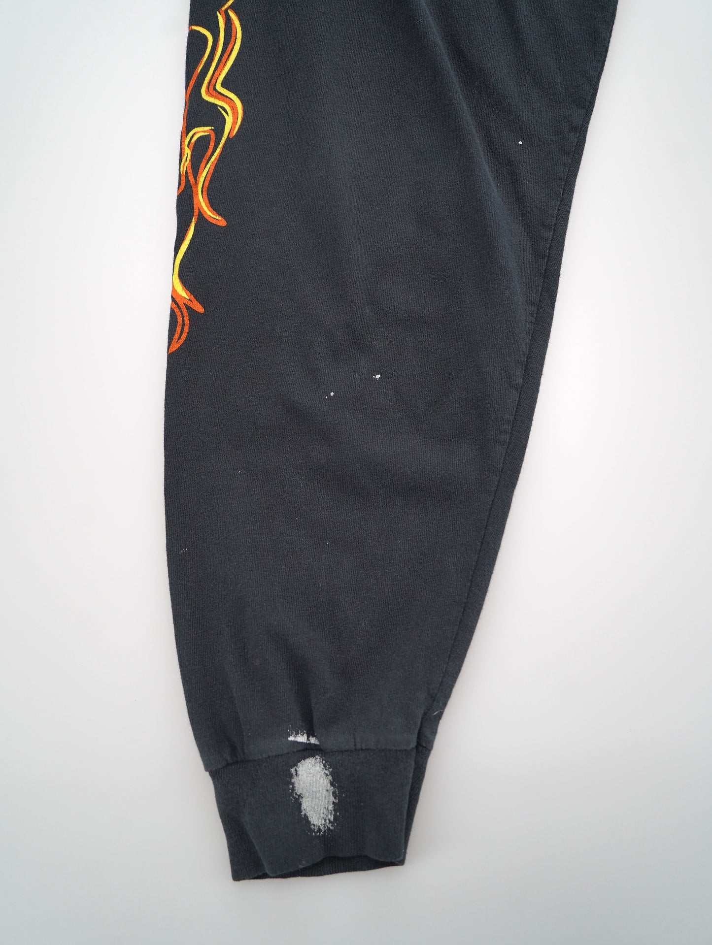 biker print long tee