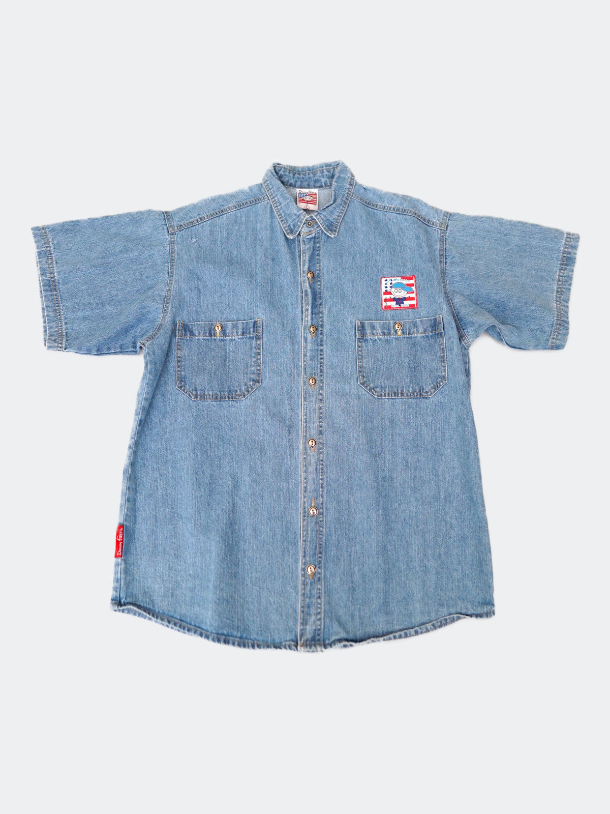 90s Danny first denim shirt – NEVERKNOWS