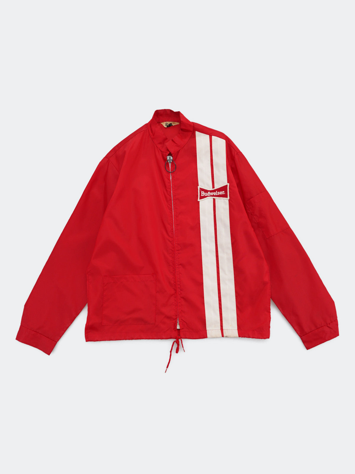 70s Budweiser racing nylon jacket – NEVERKNOWS