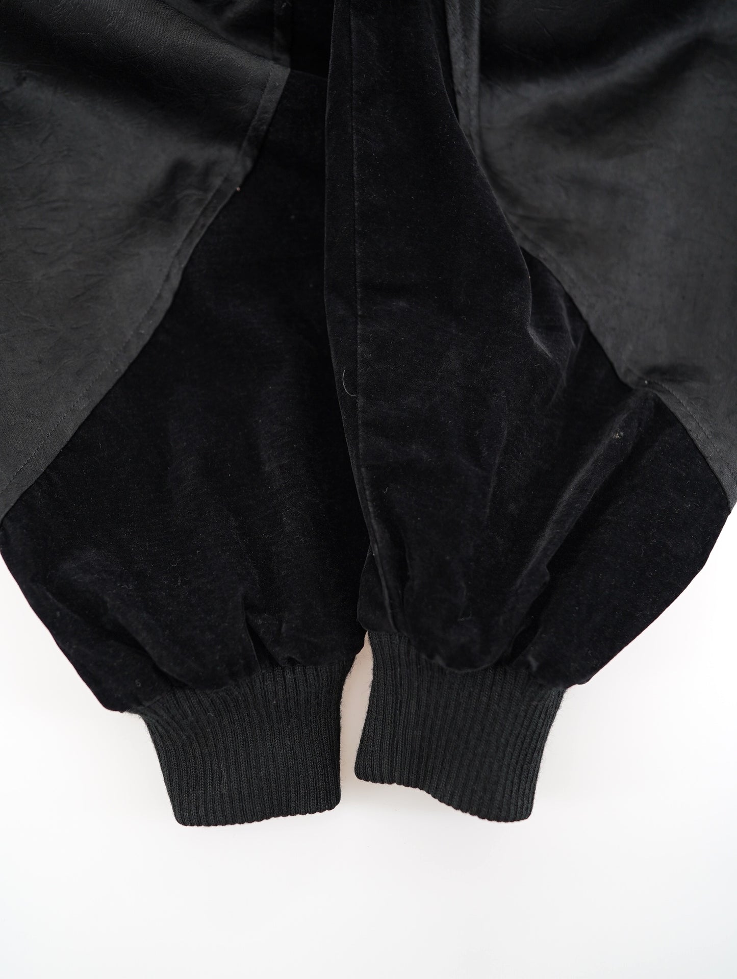 velvet patchwork jacket