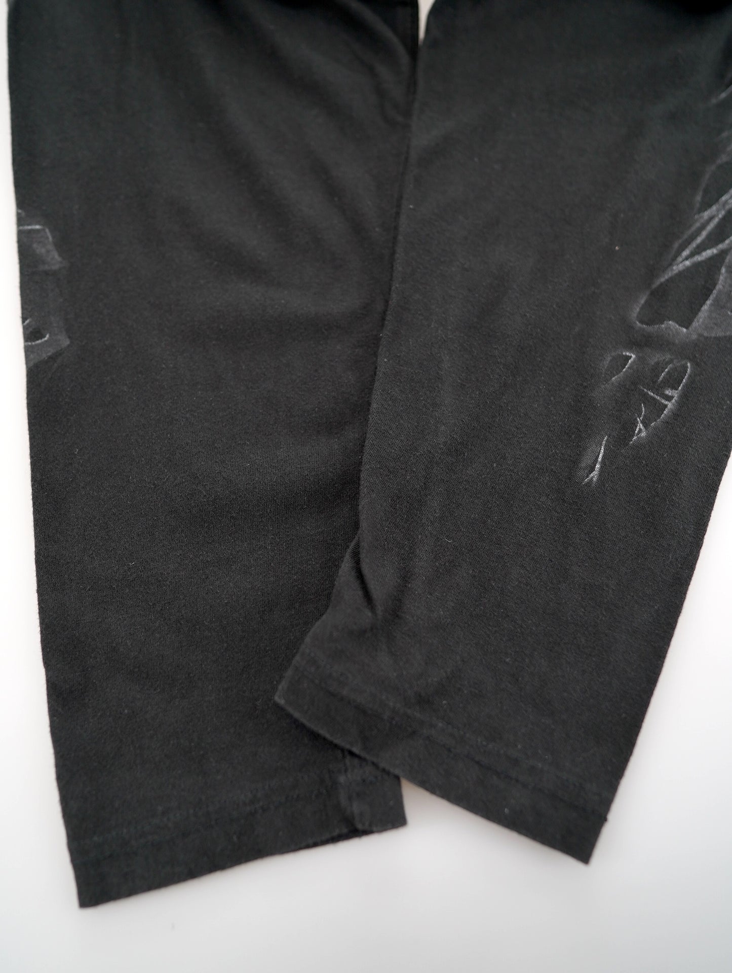 Death print long tee