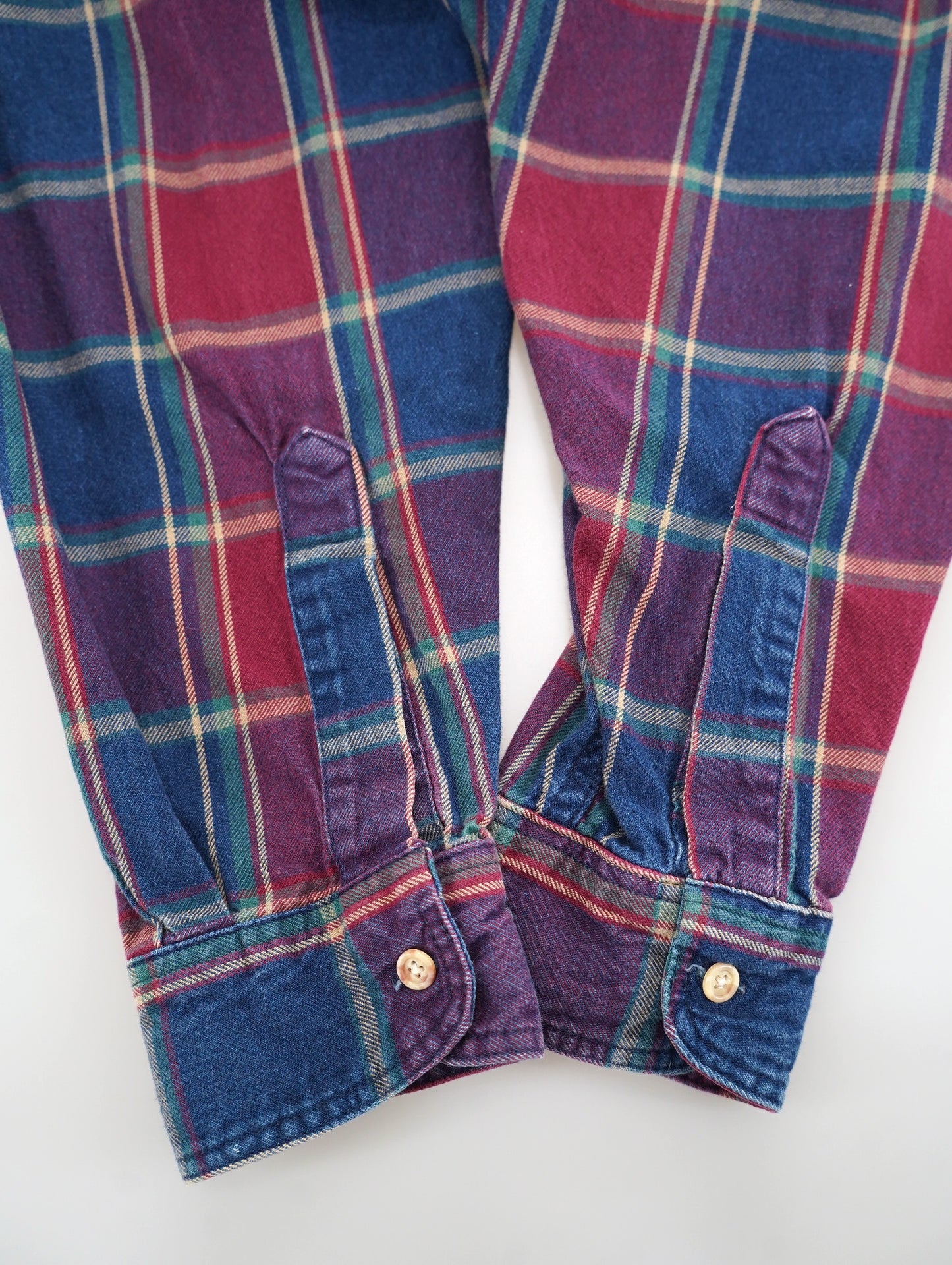 70s-80s L.L.Bean Flannel plaid shirt