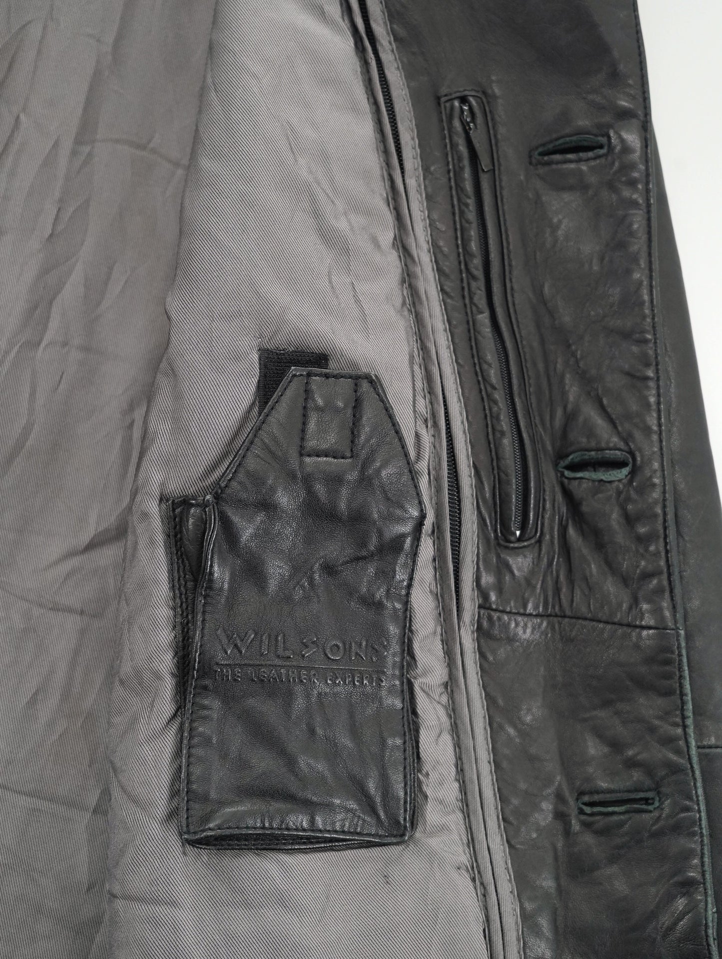 90s Wilsons leather jacket