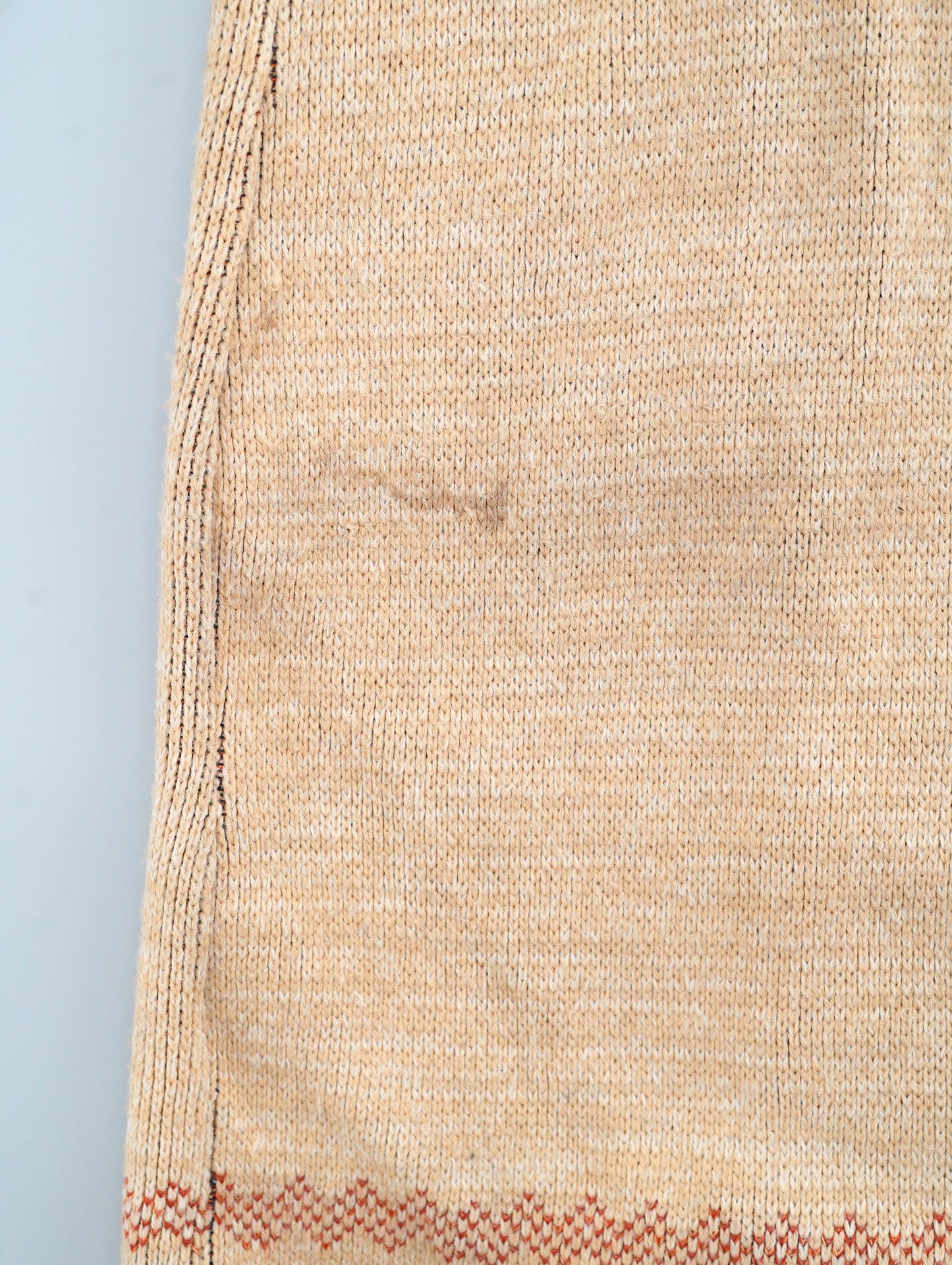 60s-70s knit gown coat