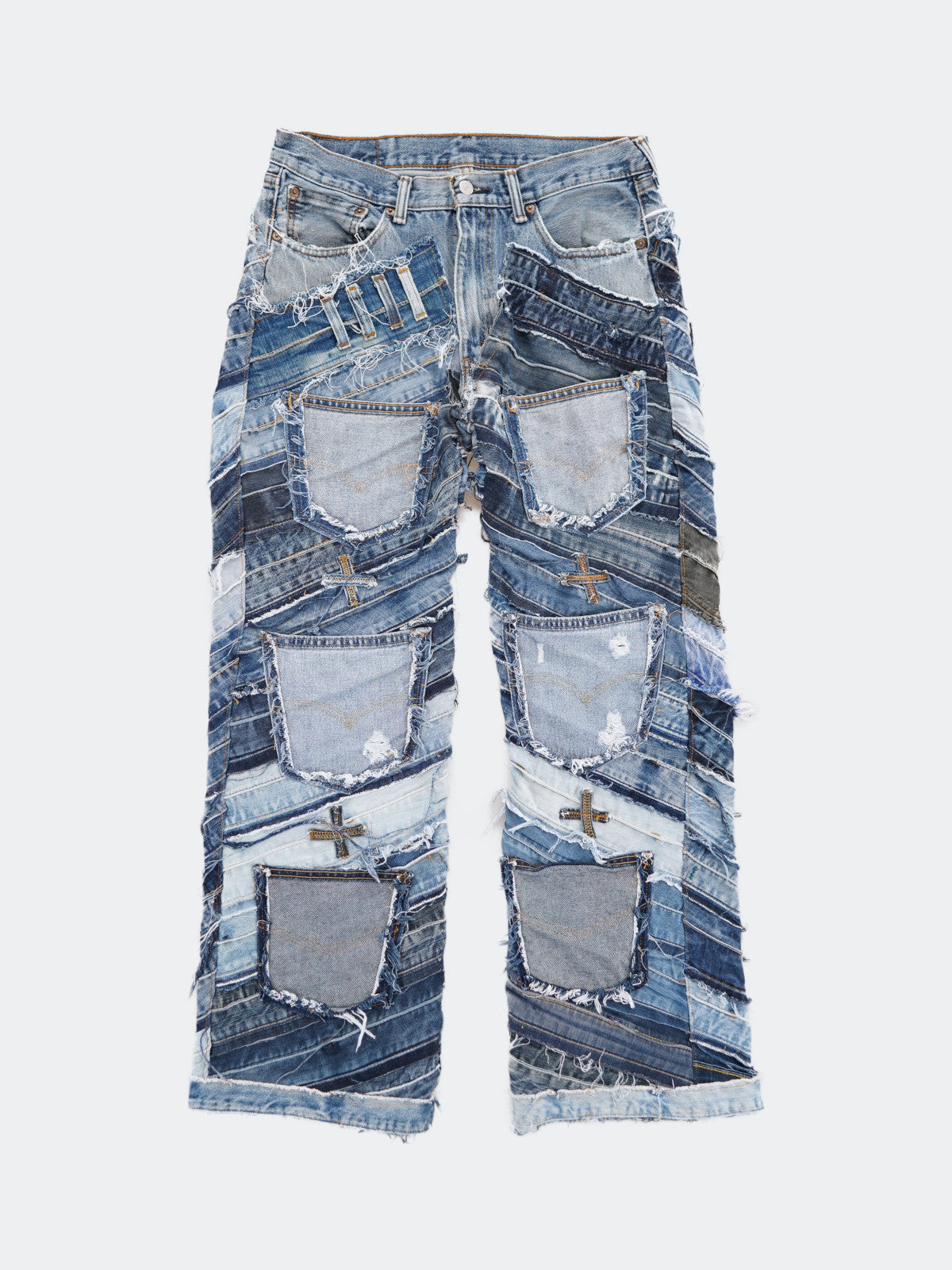 Levi's remake denim pants – NEVERKNOWS