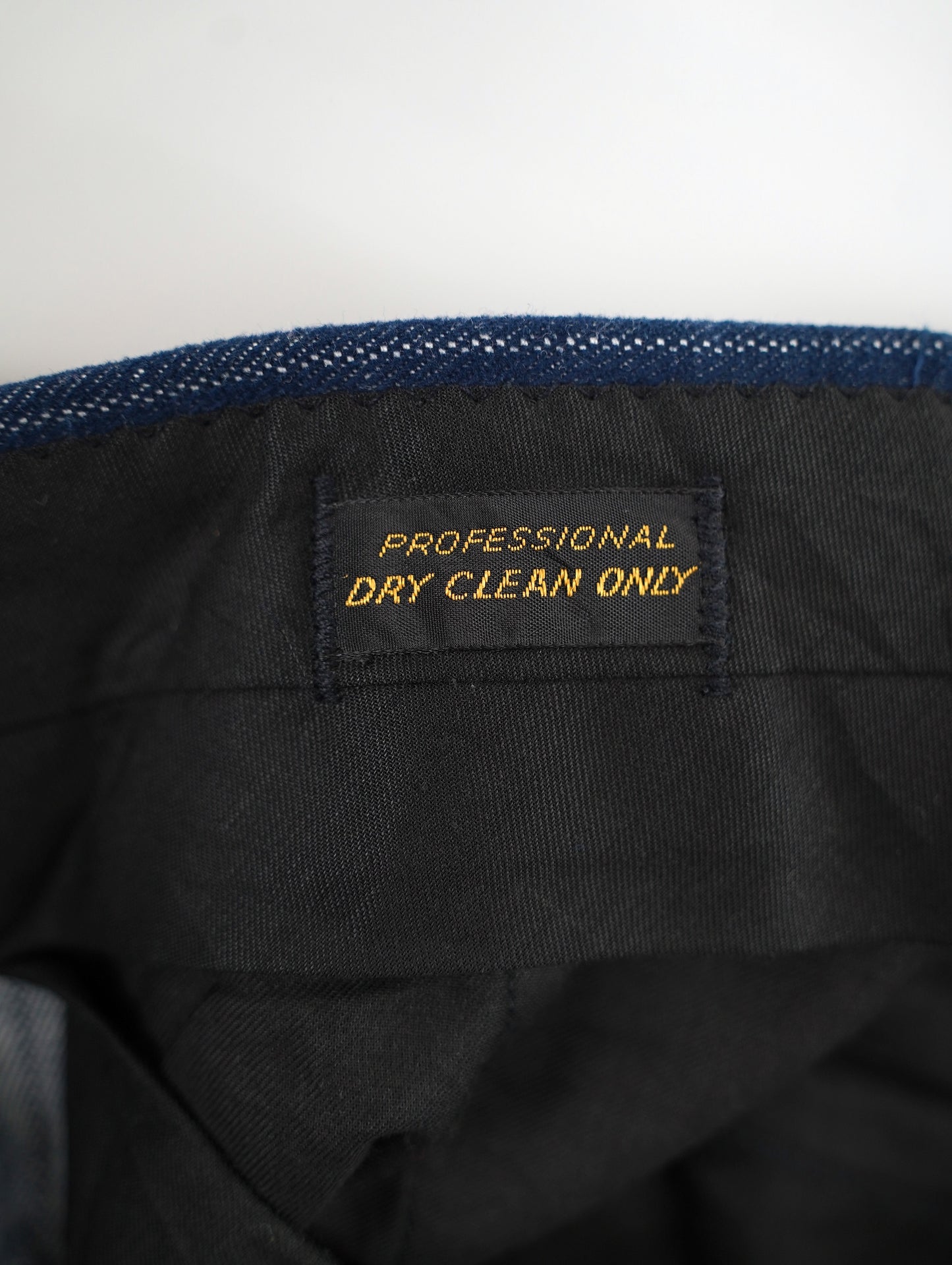 80s wool stripe slacks