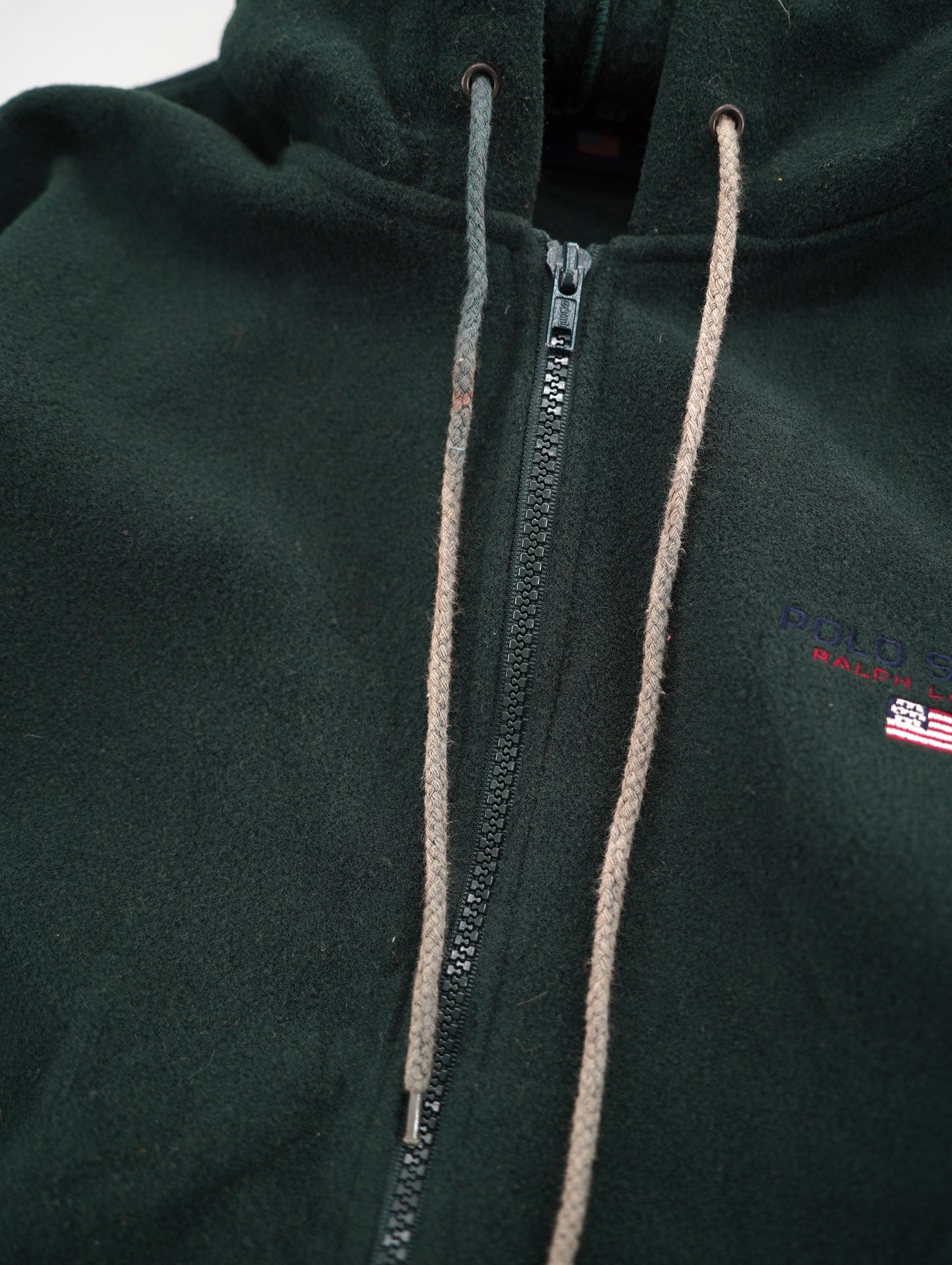 90s POLO SPORT zip hoodie
