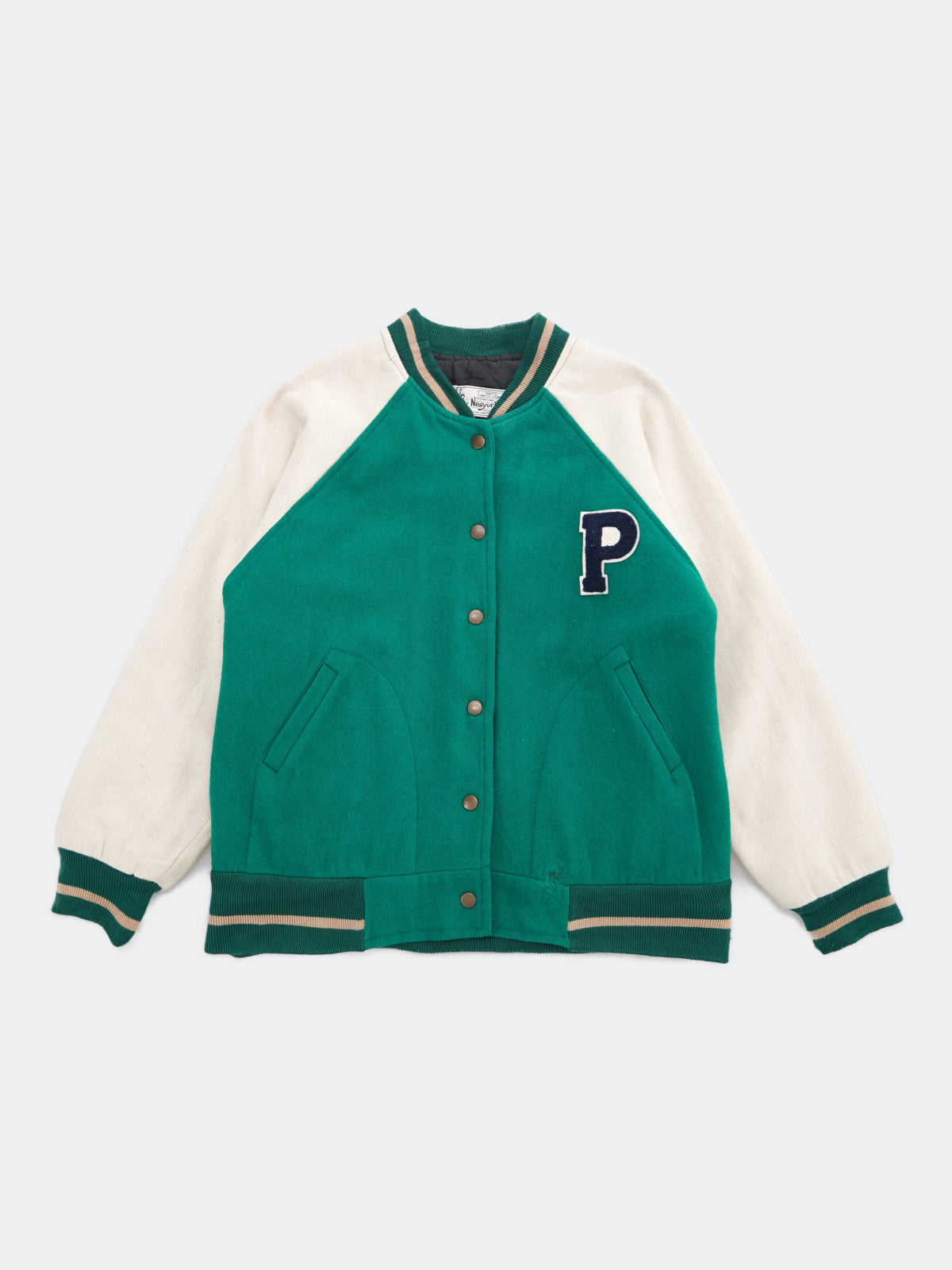 90s P Stadium jacket – NEVERKNOWS