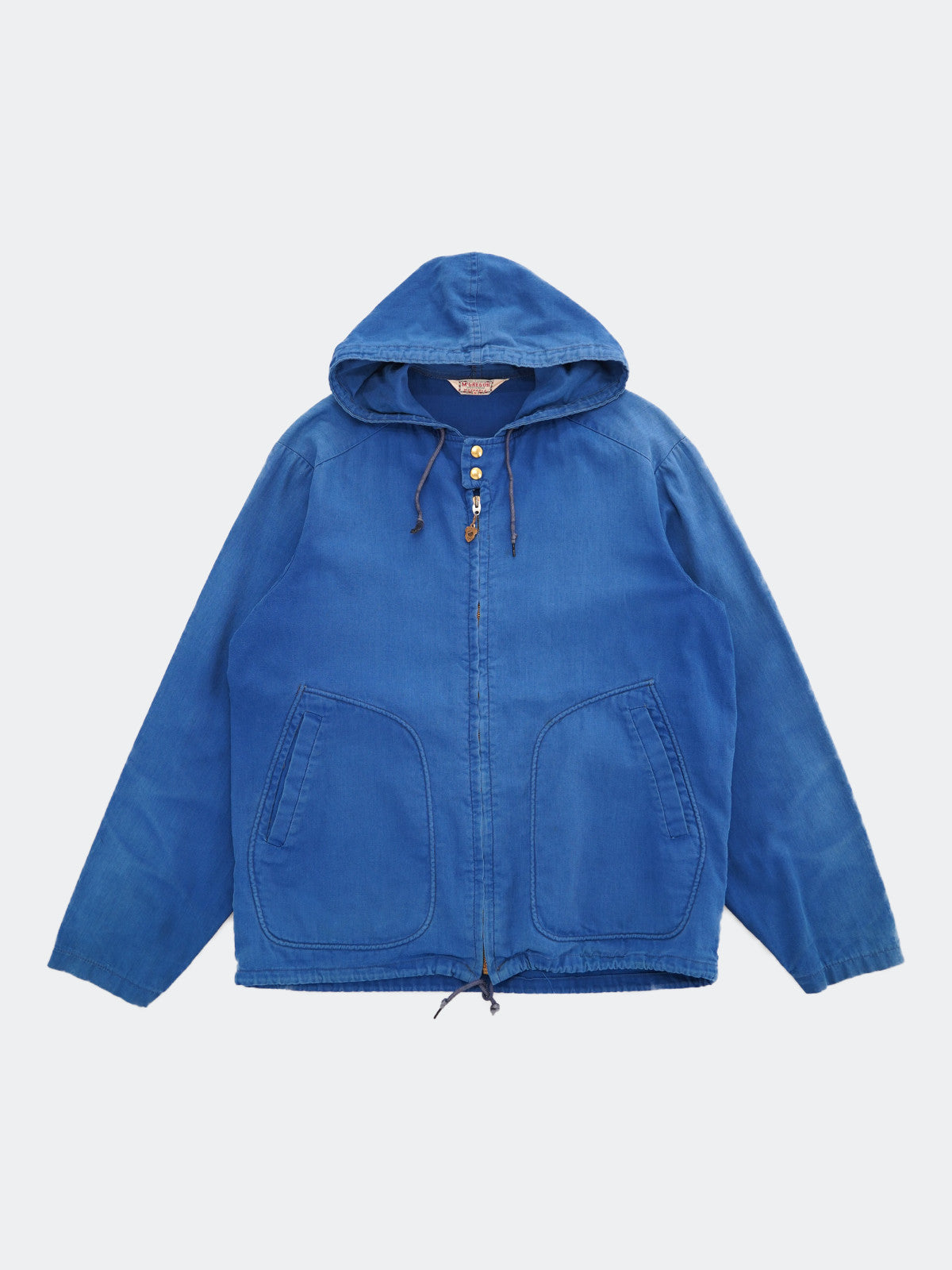 50s-60s パーカー mcgregor xl セパレートフード棒タロンzip 50s-60s McGREGOR zip hoodie jacket – NEVERKNOWS