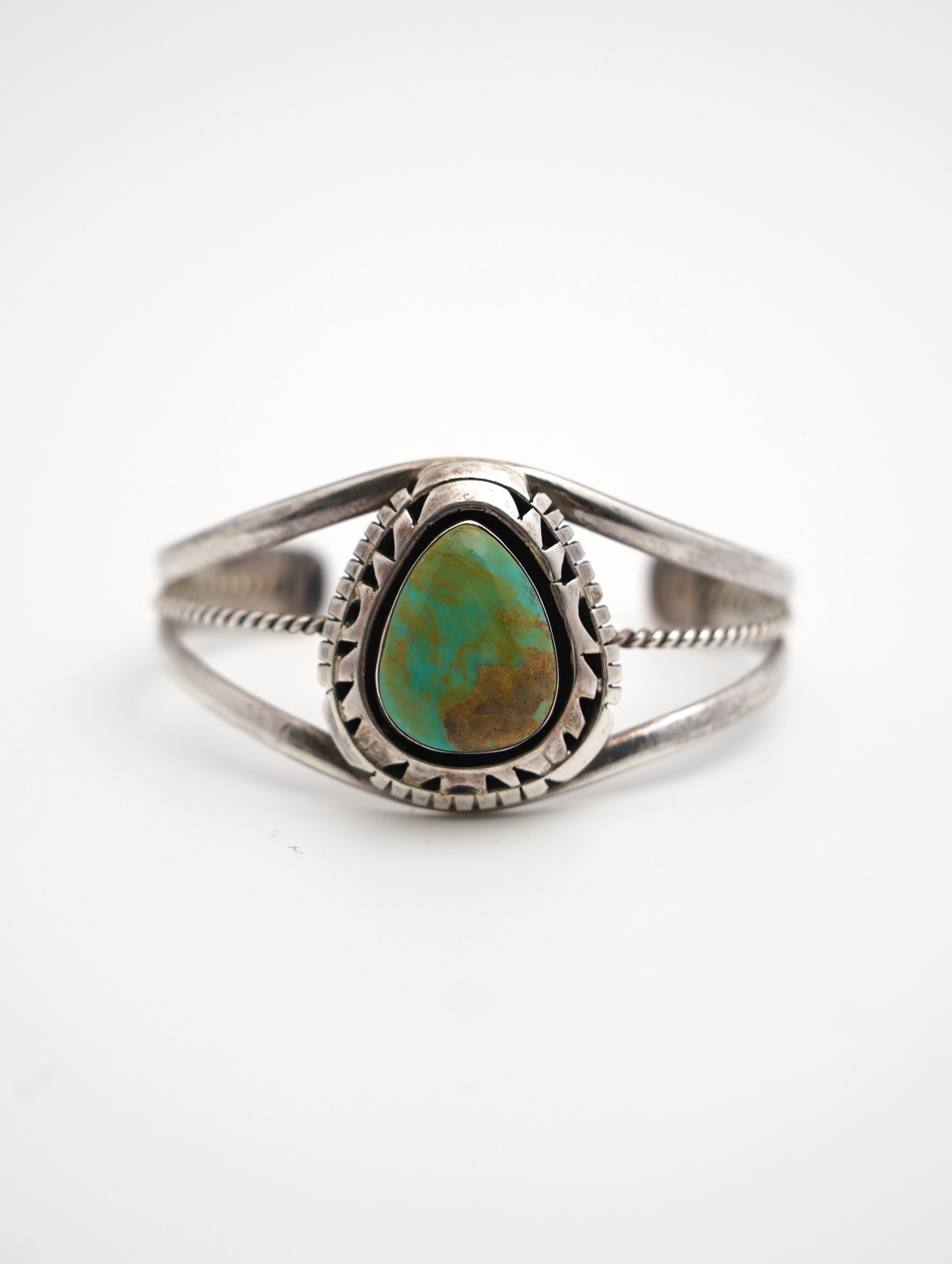 USA Arizona Turquoise Bangle ハンドメイド作品 USA Arizona Turquoise Bangle ハンドメイド作品