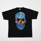 blue skull tee