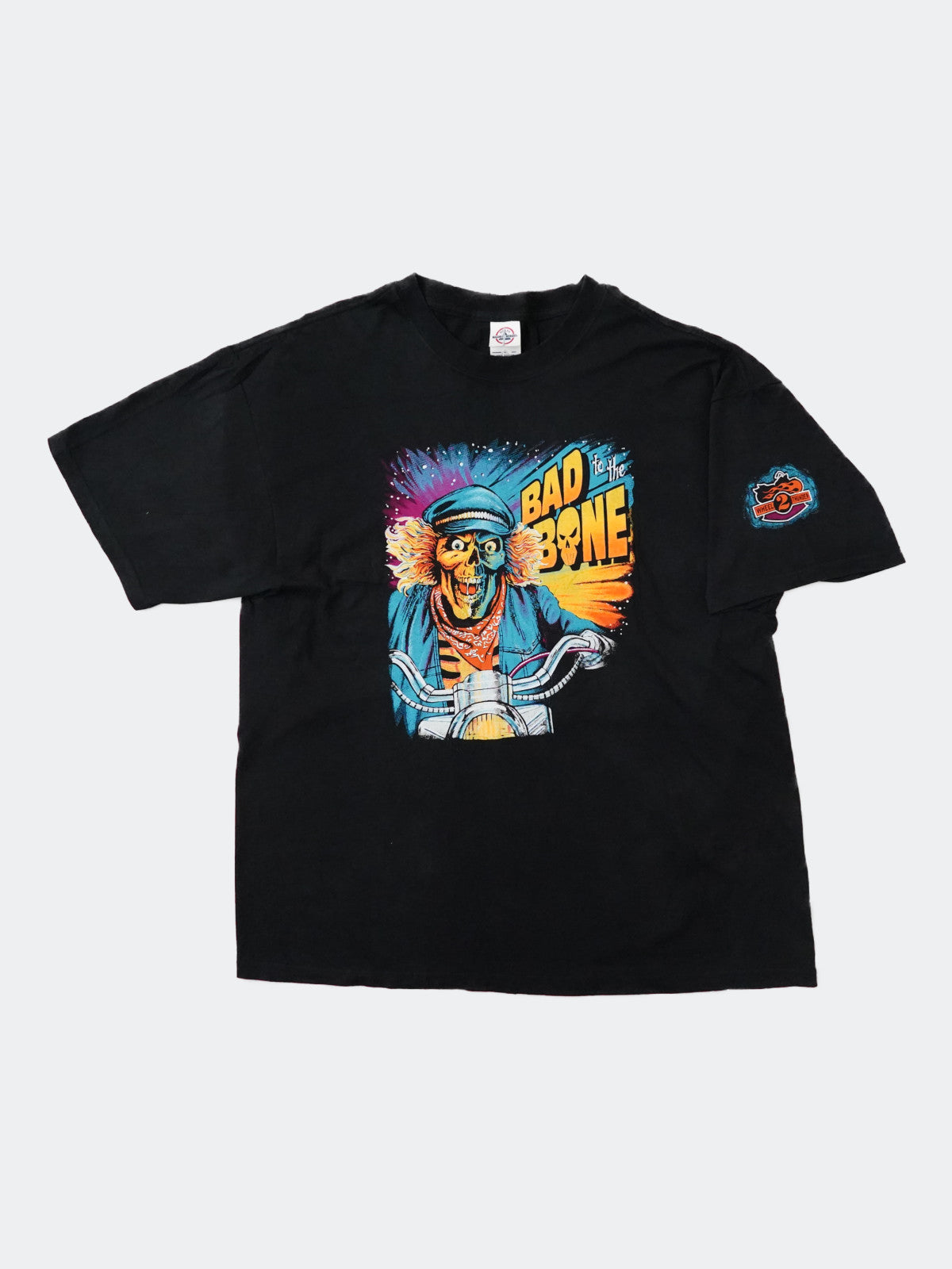 BAD TO THE BONE tee