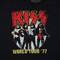 KISS World Tour'77 tee