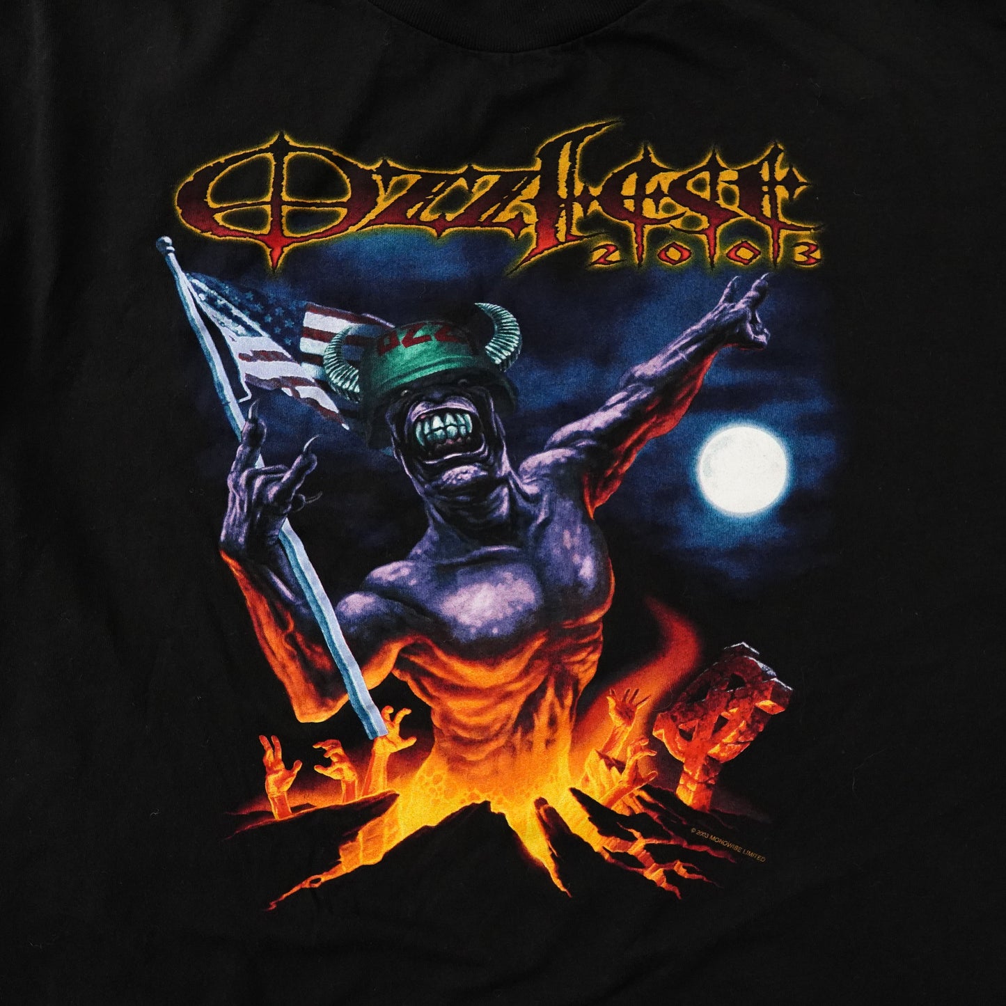 Ozzfest 2003 tee