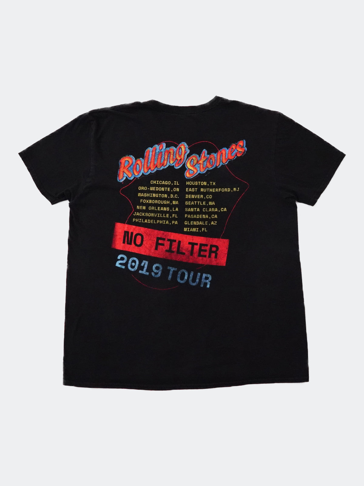 Rolling Stones Tour2019 band tee