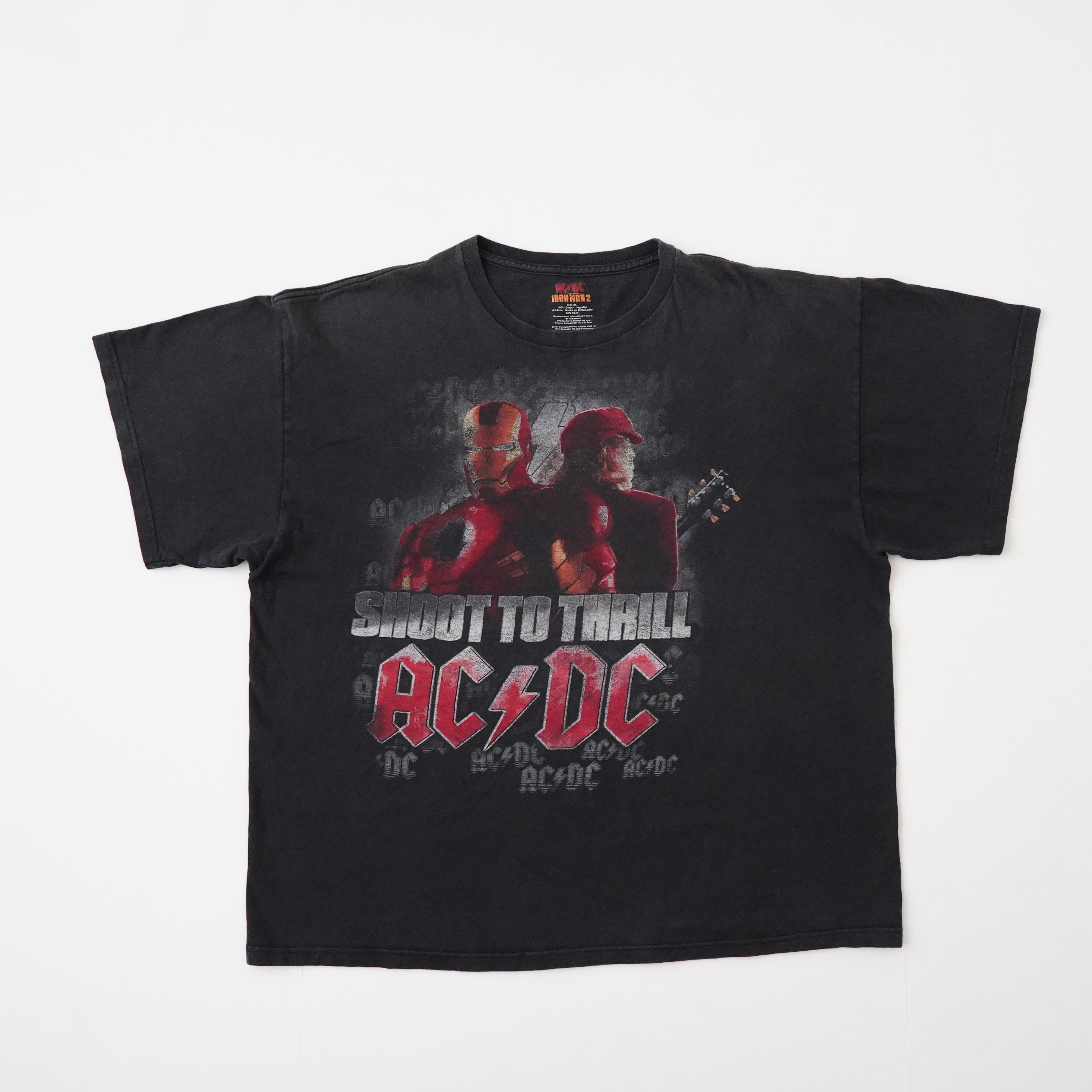 acdc アイアン マン t コレクション シャツ