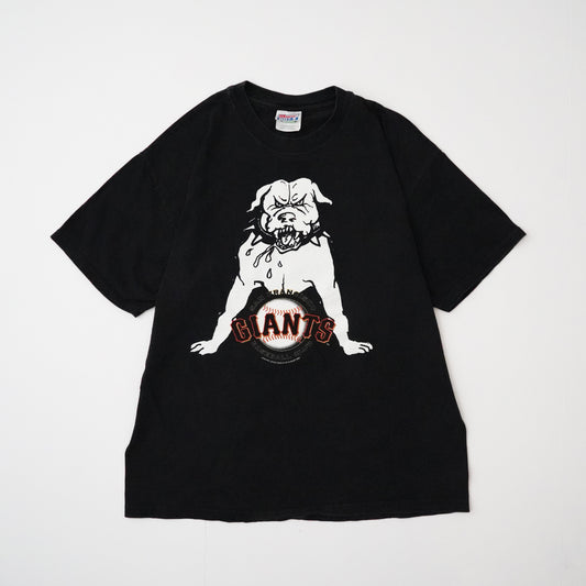 00s GIANTS bulldog tee