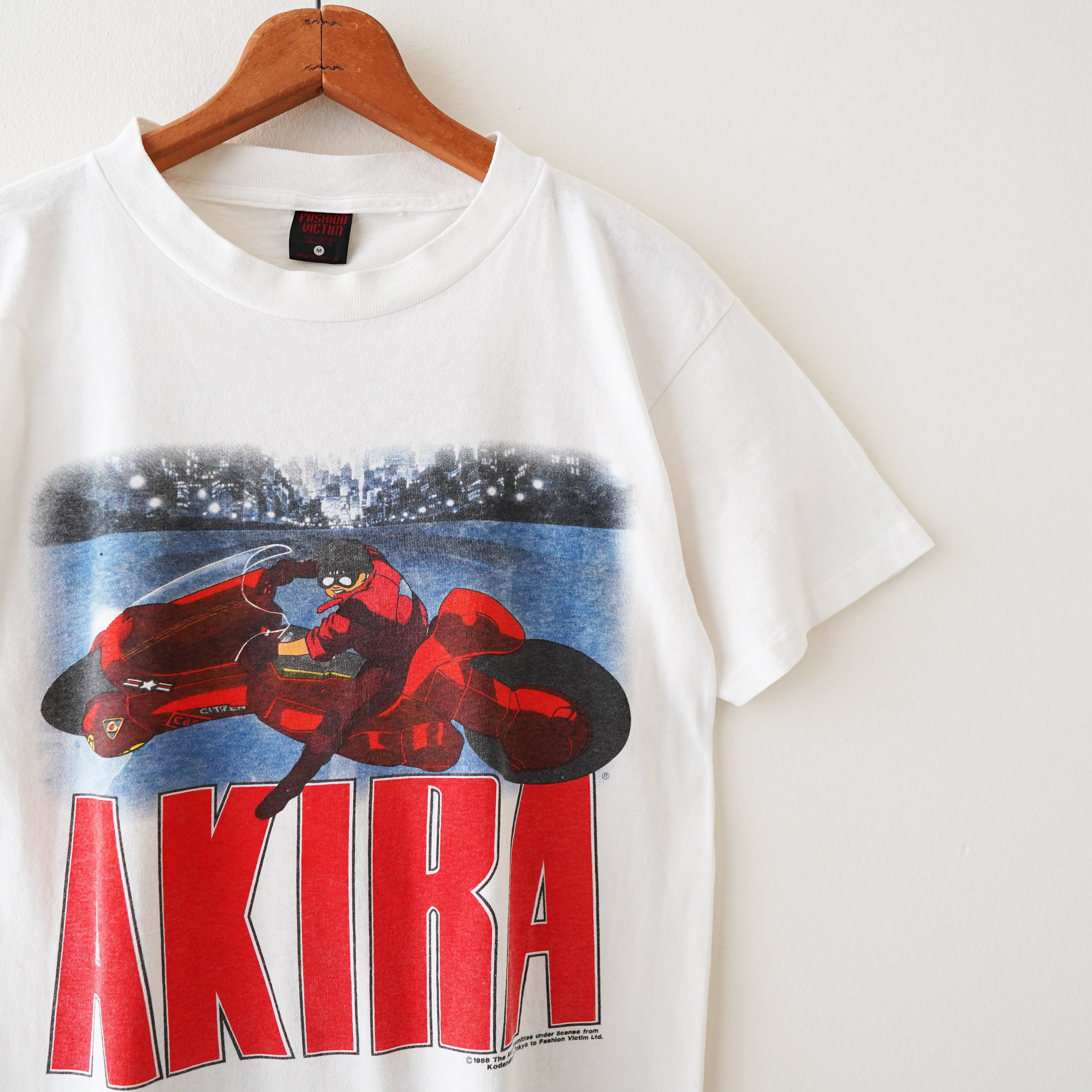 90s AKIRA tee – NEVER KNOWS