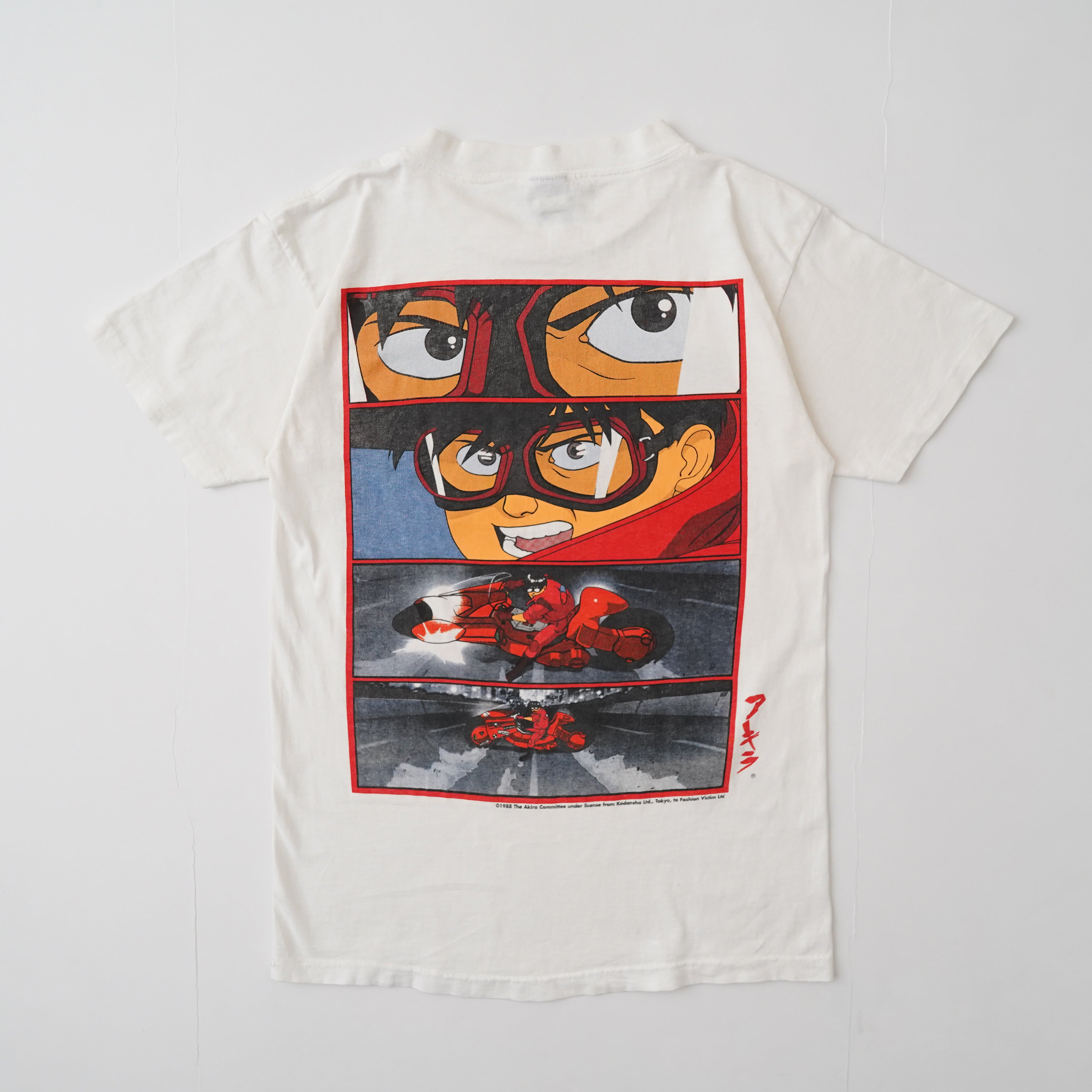 90s AKIRA tee – NEVER KNOWS