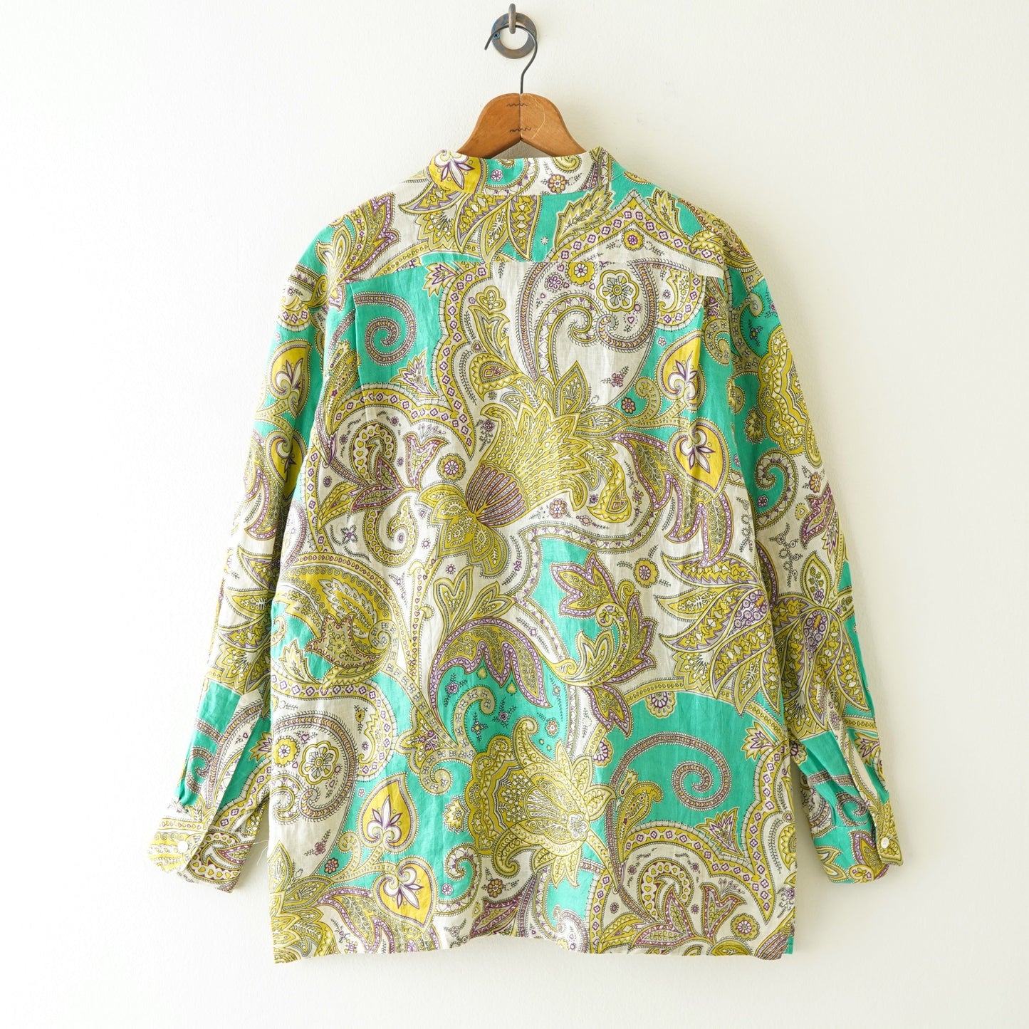 Paisley No Collar shirt