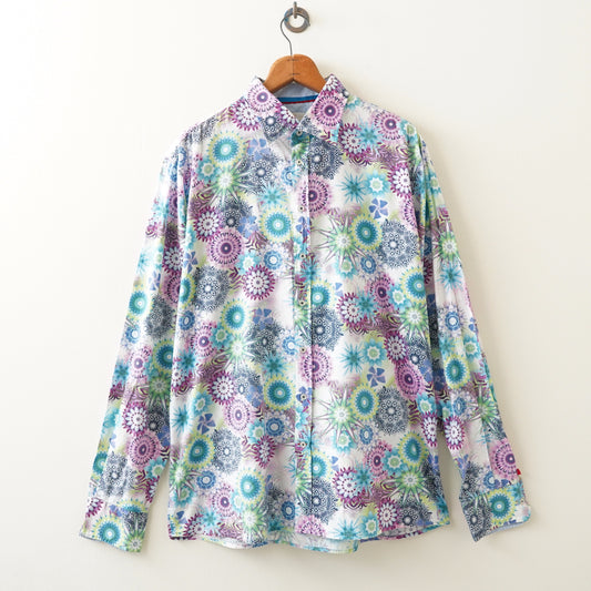 Flower design shirt