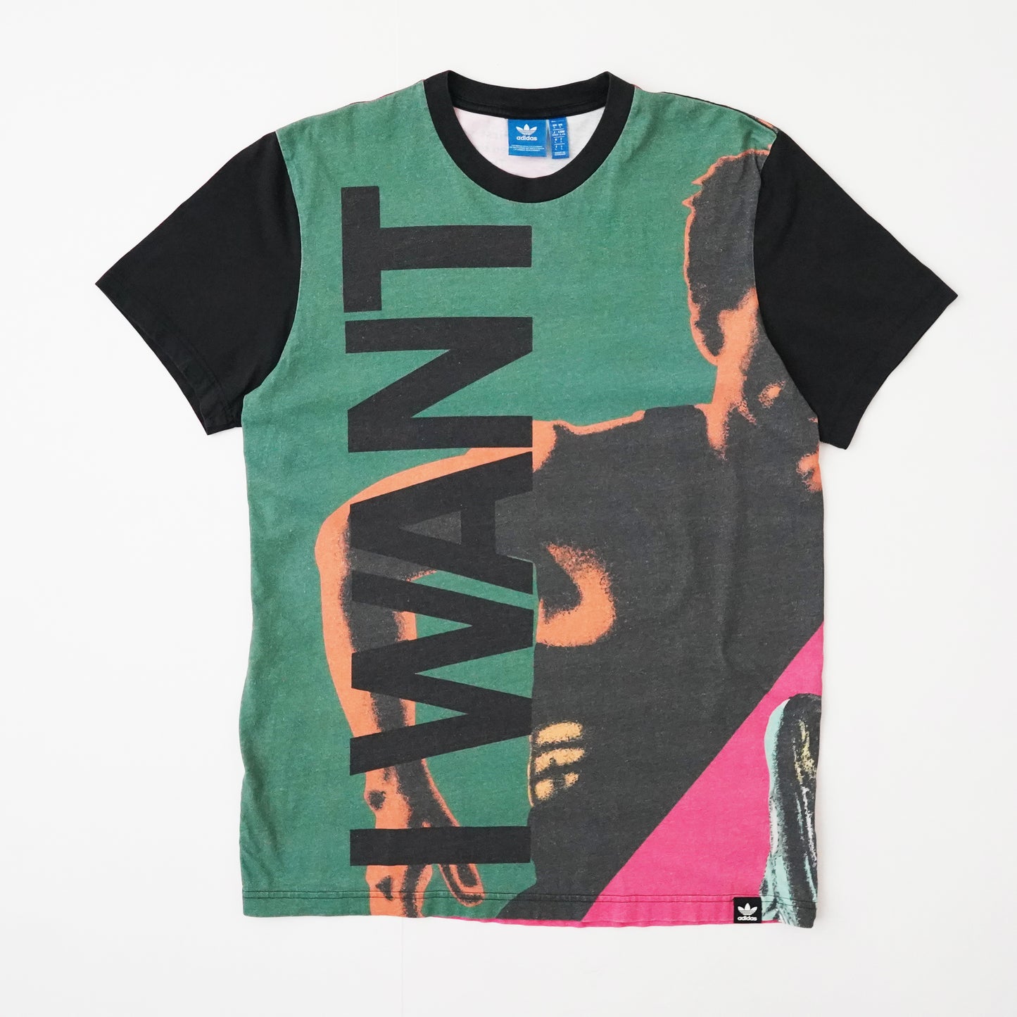 adidas print tee