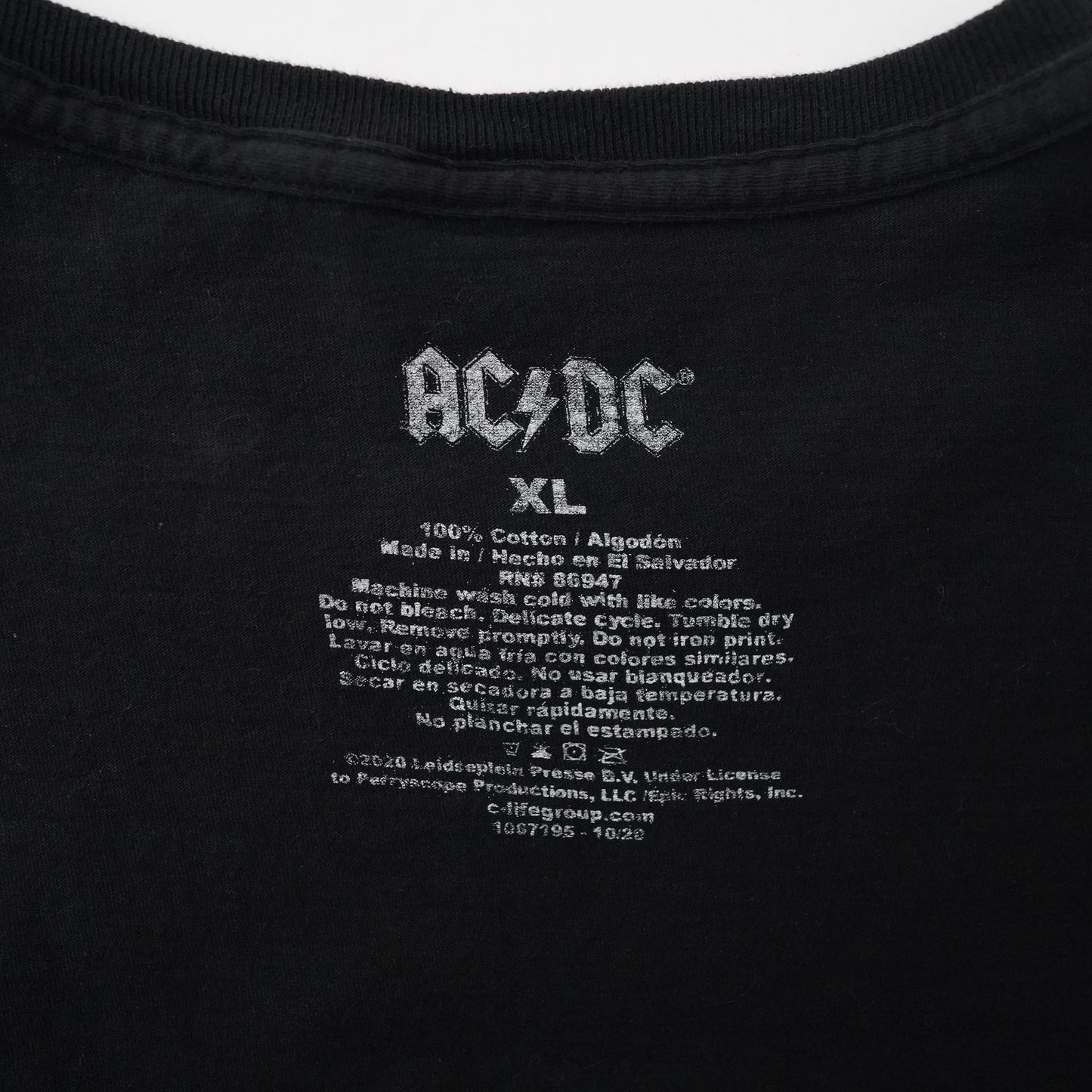 AC/DC tee