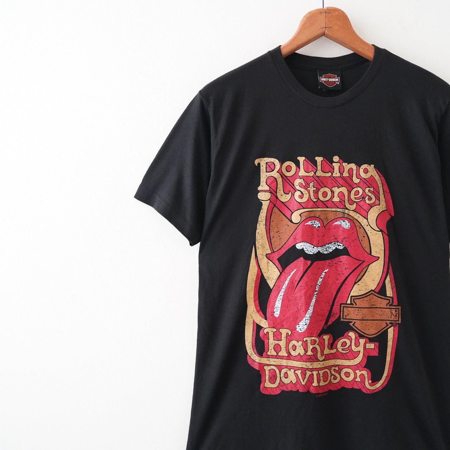 Rolling Stones x harley davidson tee