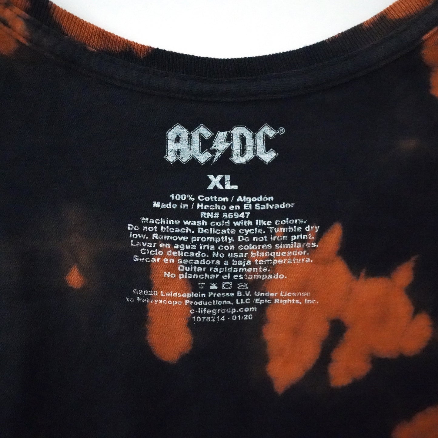 AC/DC tee