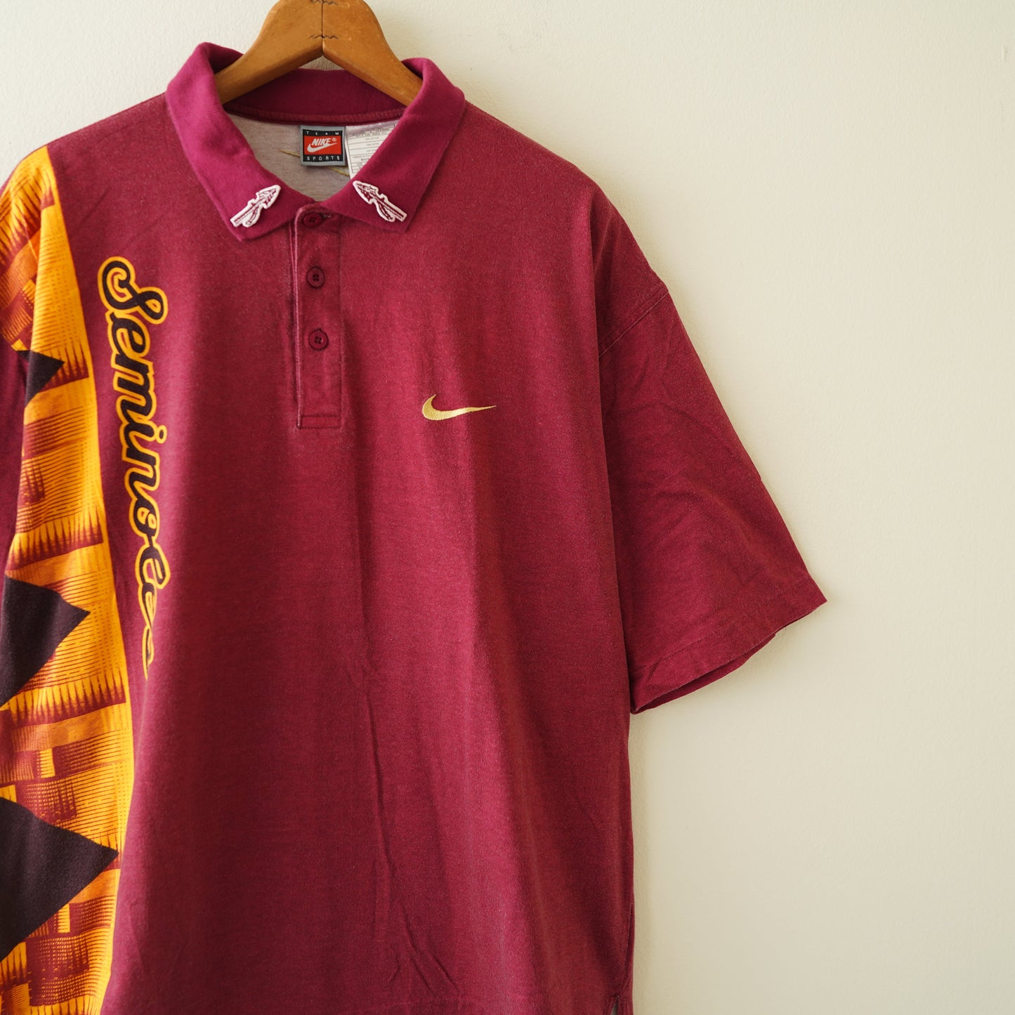 90s NIKE polo shirt