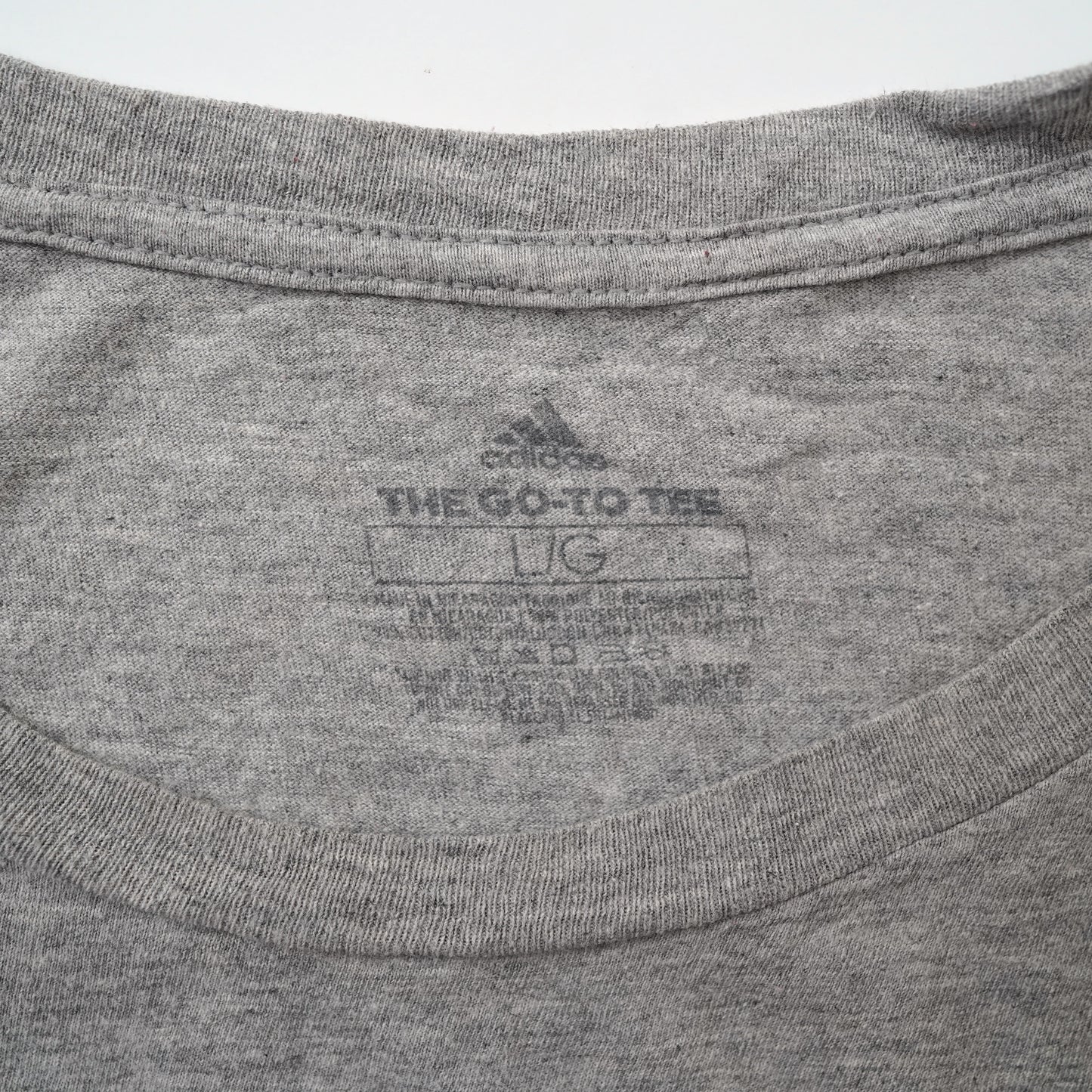 adidas logo tee