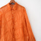 orange sheer shirt