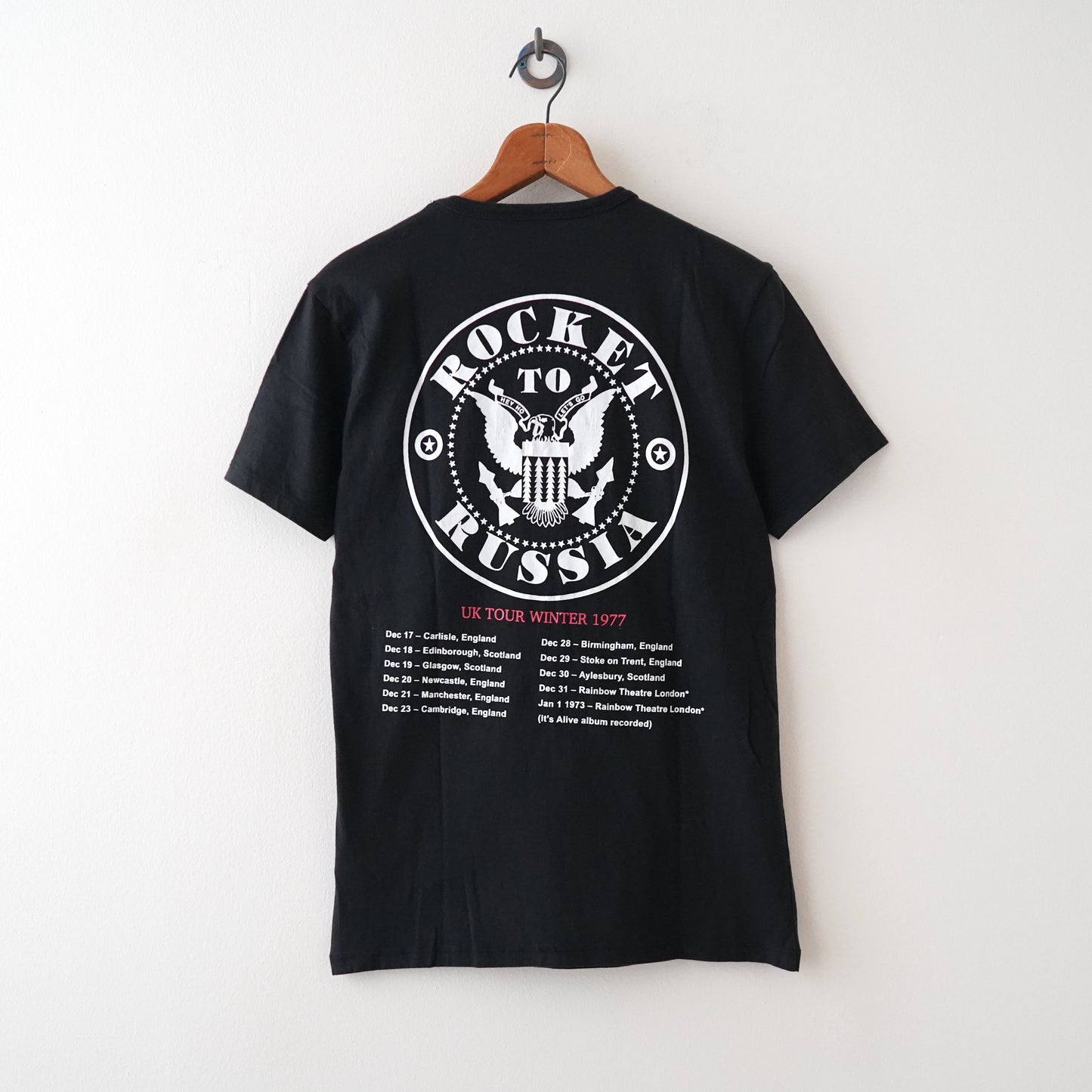 RAMONES print tee