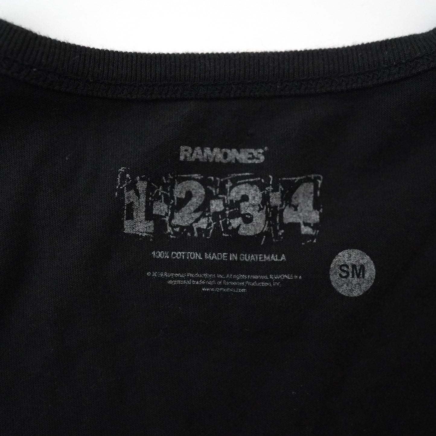 RAMONES print tee