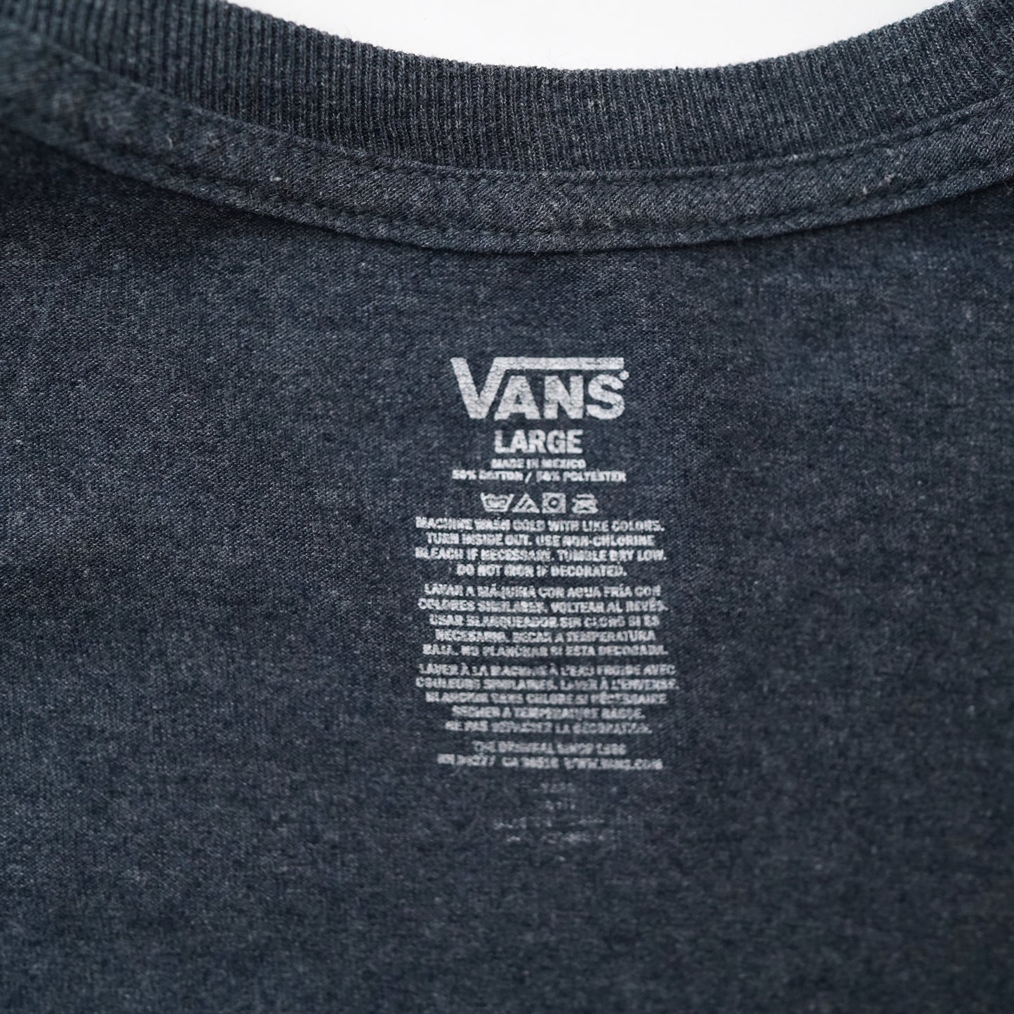 VANS logo tee